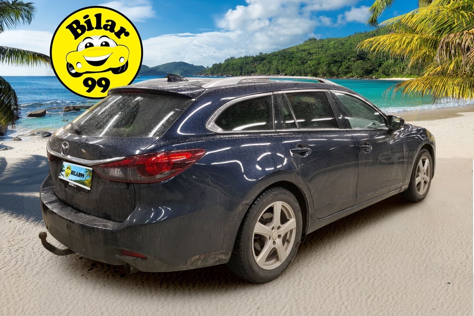 Mazda Mazda6 2016 Mazda6 Farmari (AC) 4ov 2191cm3 A * Webasto / Adap.vakkari / HUD / BLIS / Koukku / Muistipenkki / Peruutuskamera * - * Huippuvarusteltu / Siistikuntoinen / Kahdet hyvät renkaat * - HULLU BLACKWEEK KORKOTARJOUS 2,49%