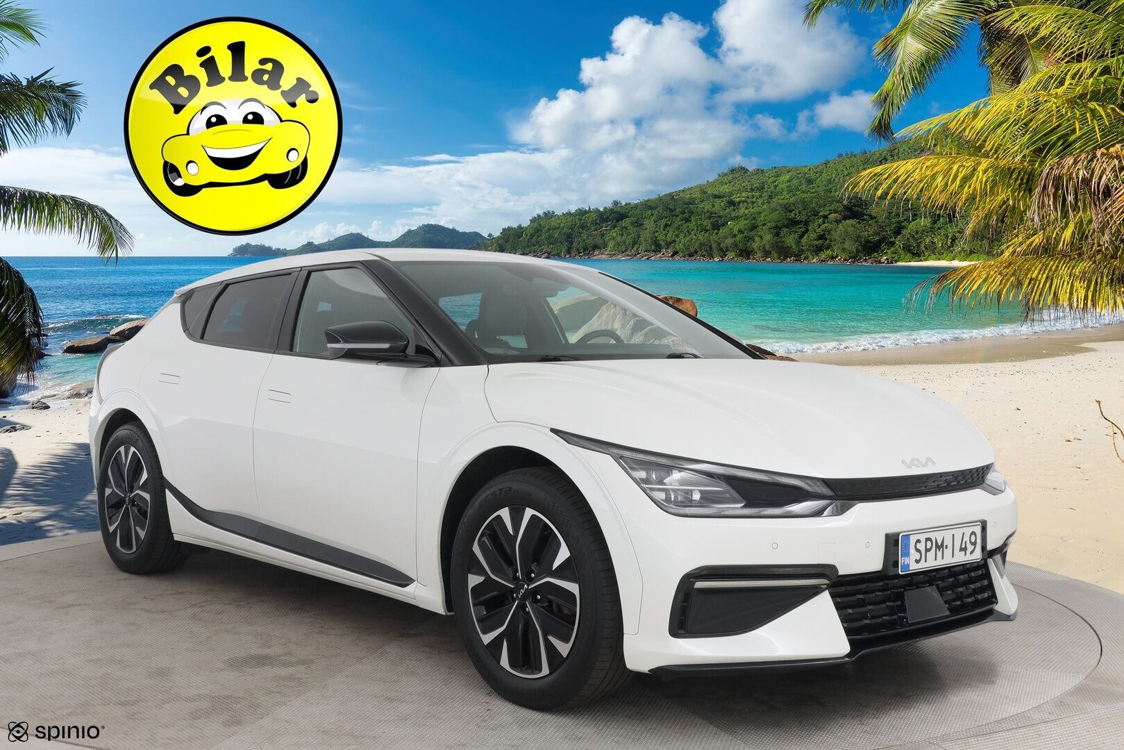 Kia EV6 2023 GT-Line AWD 77 kWh 325 hv - | Adapt.Vakkari | Lämpöpumppu | Navi | Tuuletetut etuistuimet | Peruutuskamera | TULOSSA |
