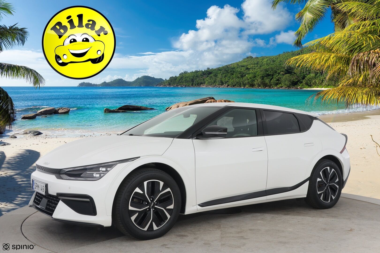 Kia EV6 2023 GT-Line AWD 77 kWh 325 hv - | Adapt.Vakkari | Lämpöpumppu | Navi | Tuuletetut etuistuimet | Peruutuskamera | TULOSSA |