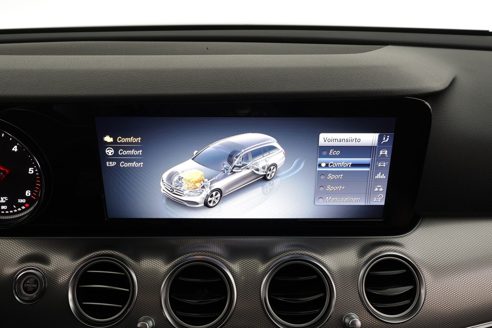 Mercedes-Benz E 2019 220 d 4Matic T A Business * 360° Kamera / Webasto / Multibeam / Koukku / Navi / Katveavustin / Ambient-Valot * - Kahdet renkaat - HULLUT JOULUT KORKOTARJOUS 2,49% 