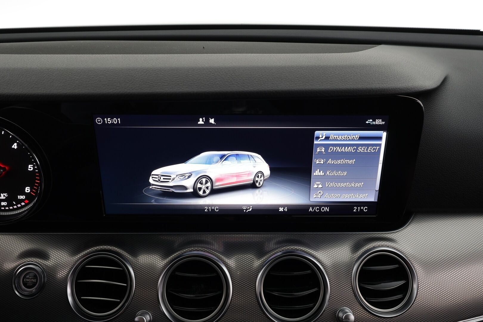 Mercedes-Benz E 2019 220 d 4Matic T A Business * 360° Kamera / Webasto / Multibeam / Koukku / Navi / Katveavustin / Ambient-Valot * - Kahdet renkaat - HULLUT JOULUT KORKOTARJOUS 2,49% 