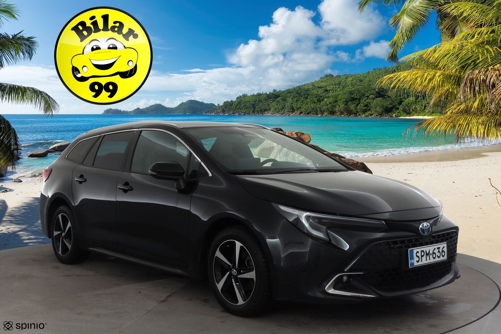 Toyota Corolla 2023 Touring Sports 1,8 Hybrid Launch Edition * ACC / P.kamera / LED / Facelift / Puolinahat / KeylessGo / Sähkökontti * - Suomi-auto / Kahdet renkaat aluvanteilla