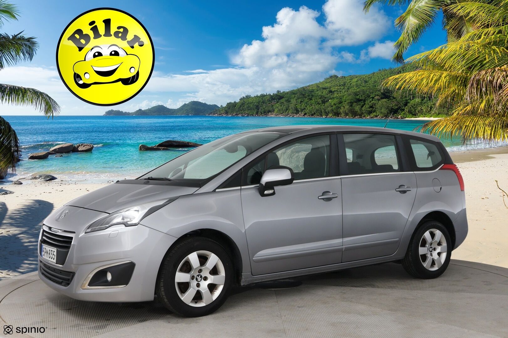 Peugeot 5008 2015 Active PureTech 130 7-p - 7-Paikkanen | Lohkolämmitin | Tutkat | Vetokoukku
