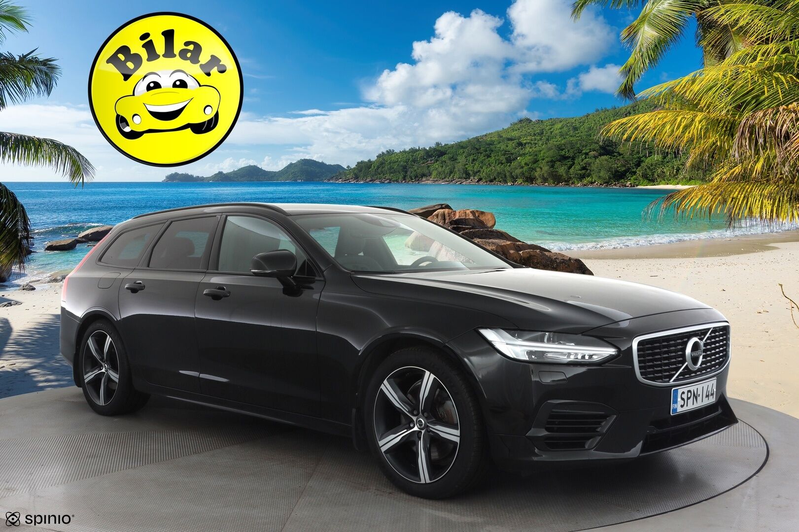 Volvo V90 2020 T8 TwE AWD R-Design aut - | Webasto | Koukku | ACC | P.kamera | LED | Sporttipenkki Muistilla | Kaistavahti | Keyless | 2x Latauskaapelit | Kahdet renkaat |