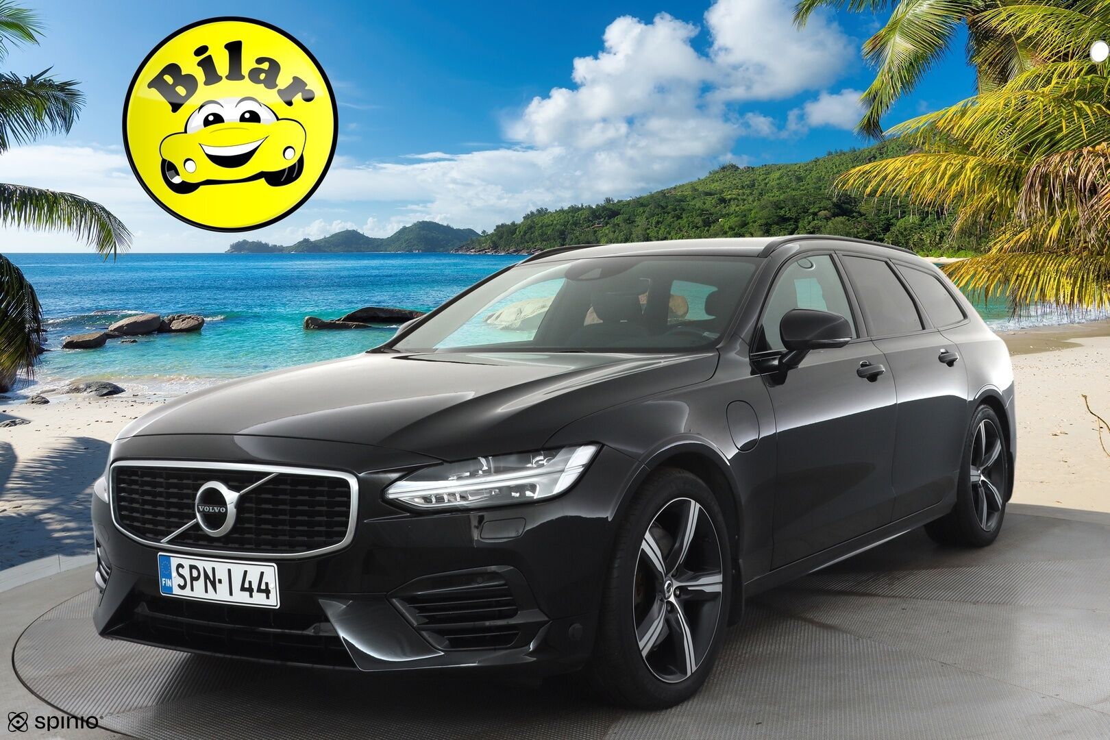 Volvo V90 2020 T8 TwE AWD R-Design aut - | Webasto | Koukku | ACC | P.kamera | LED | Sporttipenkki Muistilla | Kaistavahti | Keyless | 2x Latauskaapelit | Kahdet renkaat |