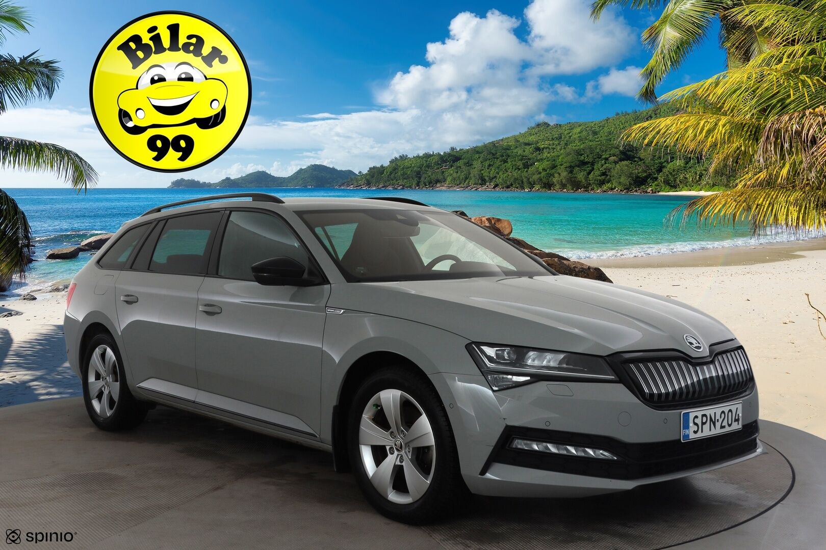 Skoda Superb 2023 Combi 1.4 TSI PHEV SportLine iV Business DSG * ACC / P.kamera / Matrix LED / Koukku / Webasto / Muistipenkki * - Akku kuntotarkastettu / Suomi-auto / Kahdet renkaat aluvanteilla - HULLU BLACKWEEK KORKOTARJOUS 2,49%