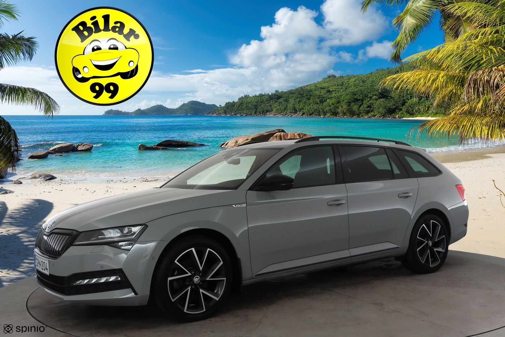 Skoda Superb 2023 Combi 1.4 TSI PHEV SportLine iV Business DSG * ACC / P.kamera / Matrix LED / Koukku / Webasto / Muistipenkki * - Akku kuntotarkastettu / Suomi-auto / Kahdet renkaat aluvanteilla - HULLU BLACKWEEK KORKOTARJOUS 2,49%