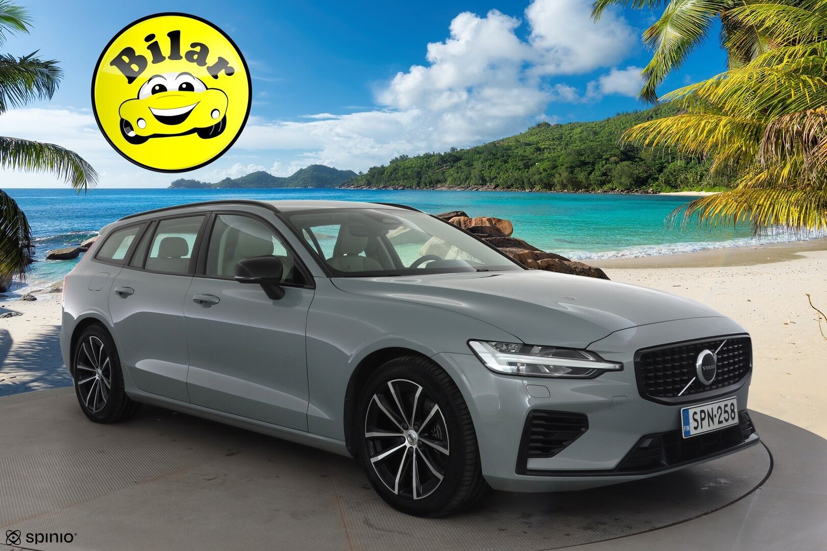 Volvo V60 2024 T8 AWD Long Range High Performance Plus Dark aut - | ACC | Koukku | Sporttinahat muistilla | P.kamera | Full-LED Active | Lämm. tuulilasi | Pilot Assist | Lämm. ratti | Keyless | 1-om suomiauto |