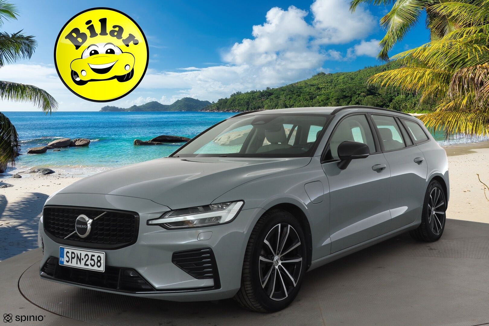 Volvo V60 2024 T8 AWD Long Range High Performance Plus Dark aut - | ACC | Koukku | Sporttinahat muistilla | P.kamera | Full-LED Active | Lämm. tuulilasi | Pilot Assist | Lämm. ratti | Keyless | 1-om suomiauto |