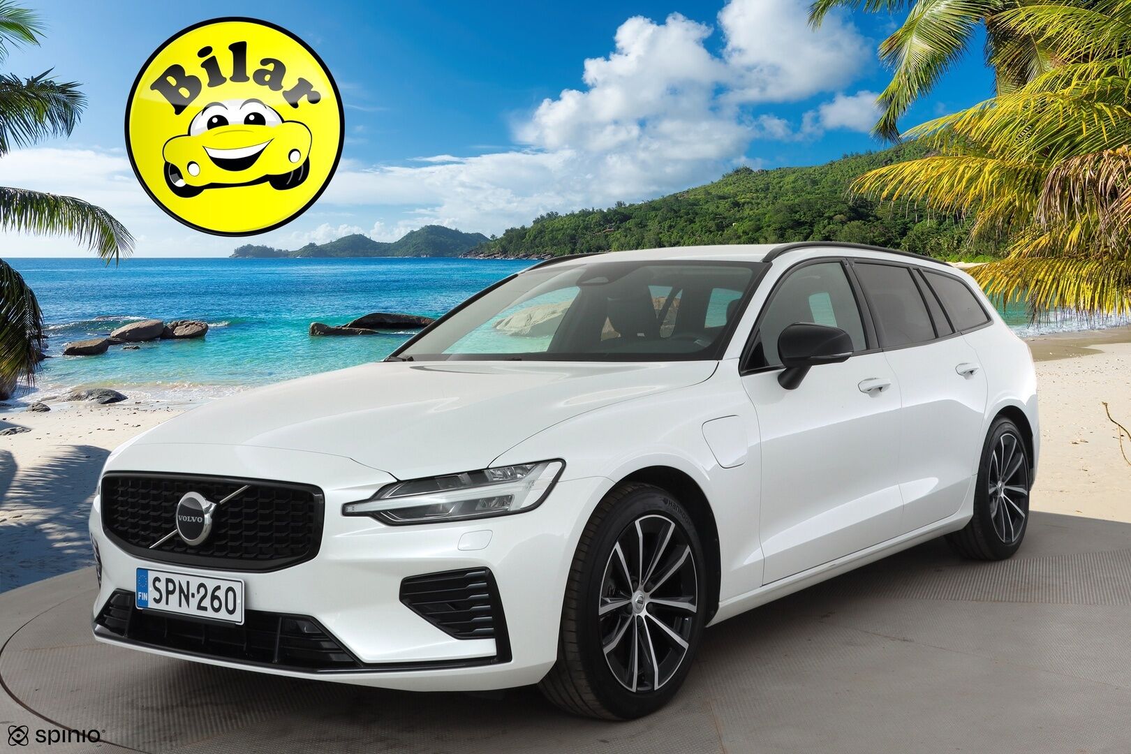 Volvo V60 2024 T8 AWD Long Range High Performance Plus Dark aut - | ACC | Koukku | High Performance LED | Full-LED | Muistipenkit | P.Kamera | Sporttinahat | 1.Om Suomi-auto | Kahdet Renkaat | Merkkihuollettu |