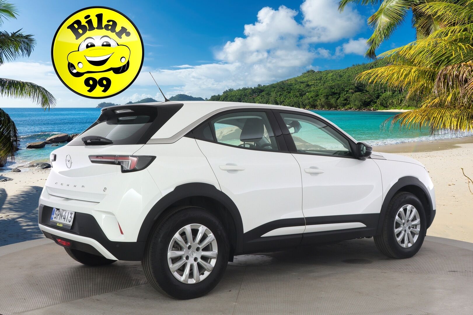 Opel Mokka-e 2023 Comfort 136 automaatti - 1-om. Suomi-auto / Vakkari / P-kamera / Kaistavahti / LED-valot / 2x renkaat / Ratinlämmitin / Aut. Ilmastointi