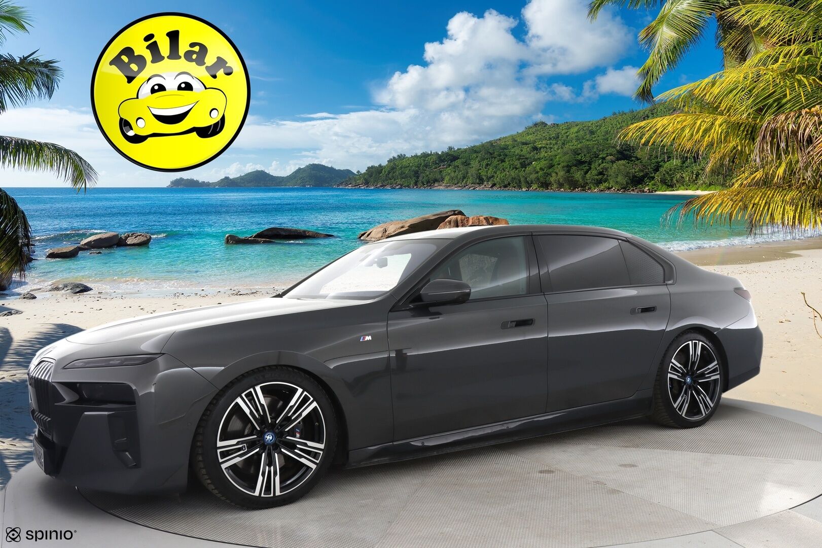 BMW i7 2023 G70 xDrive 60 M-Sport - | Executive & Connoisseur paketit | B&W Diamond | Ilmastoidut ja lämmitettävät nahkapenkit |