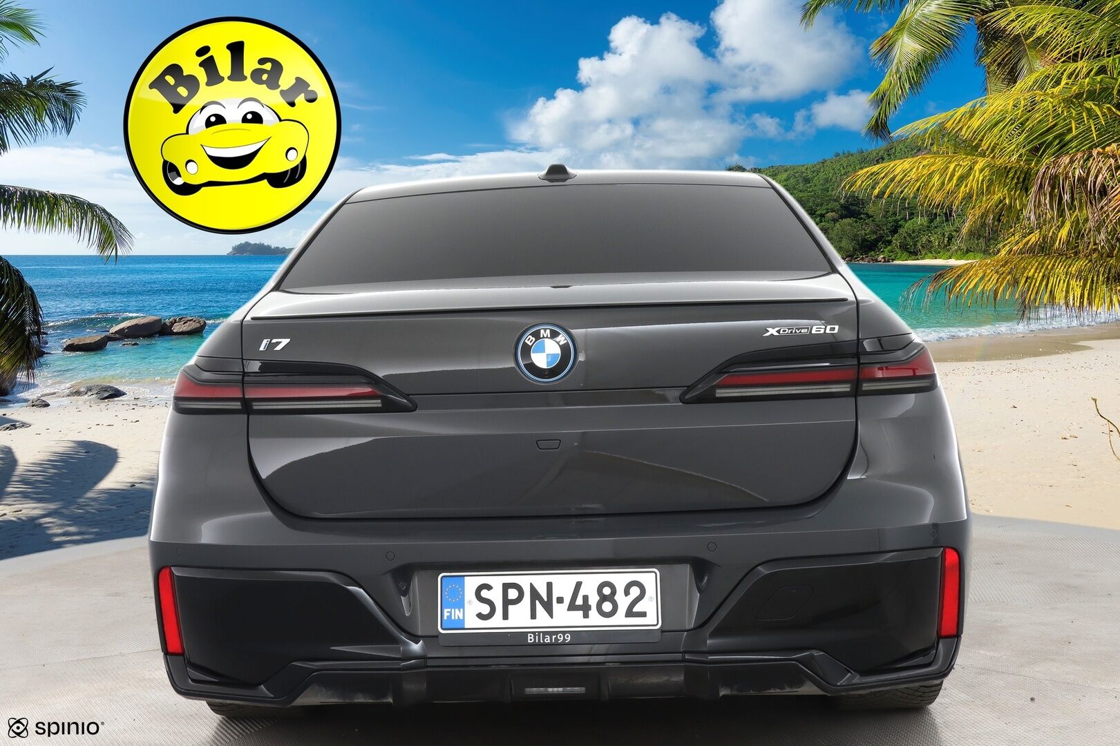 BMW i7 2023 G70 xDrive 60 M-Sport - | Executive & Connoisseur paketit | B&W Diamond | Ilmastoidut ja lämmitettävät nahkapenkit |
