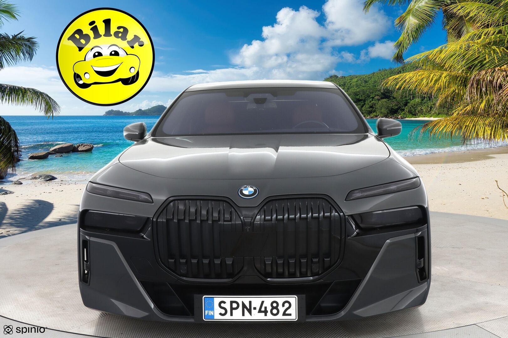 BMW i7 2023 G70 xDrive 60 M-Sport - | Executive & Connoisseur paketit | B&W Diamond | Ilmastoidut ja lämmitettävät nahkapenkit |