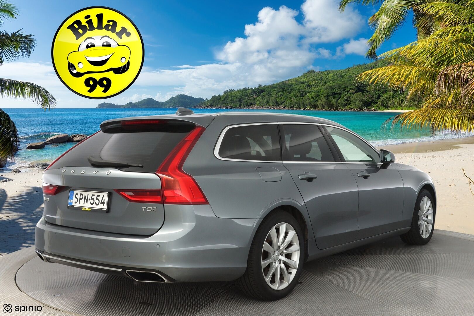 Volvo V90 2018 T8 AWD Momentum aut *Webasto / Adapt. vak / Koukku / Keyless / Sähkökontti* - Jakohihna vaihdettu / Merkkihuollettu / Viimeisin huolto 162tkm