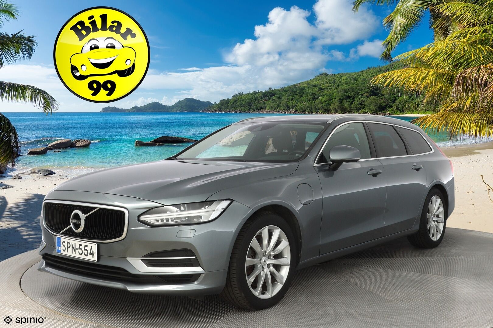 Volvo V90 2018 T8 AWD Momentum aut *Webasto / Adapt. vak / Koukku / Keyless / Sähkökontti* - Jakohihna vaihdettu / Merkkihuollettu / Viimeisin huolto 162tkm