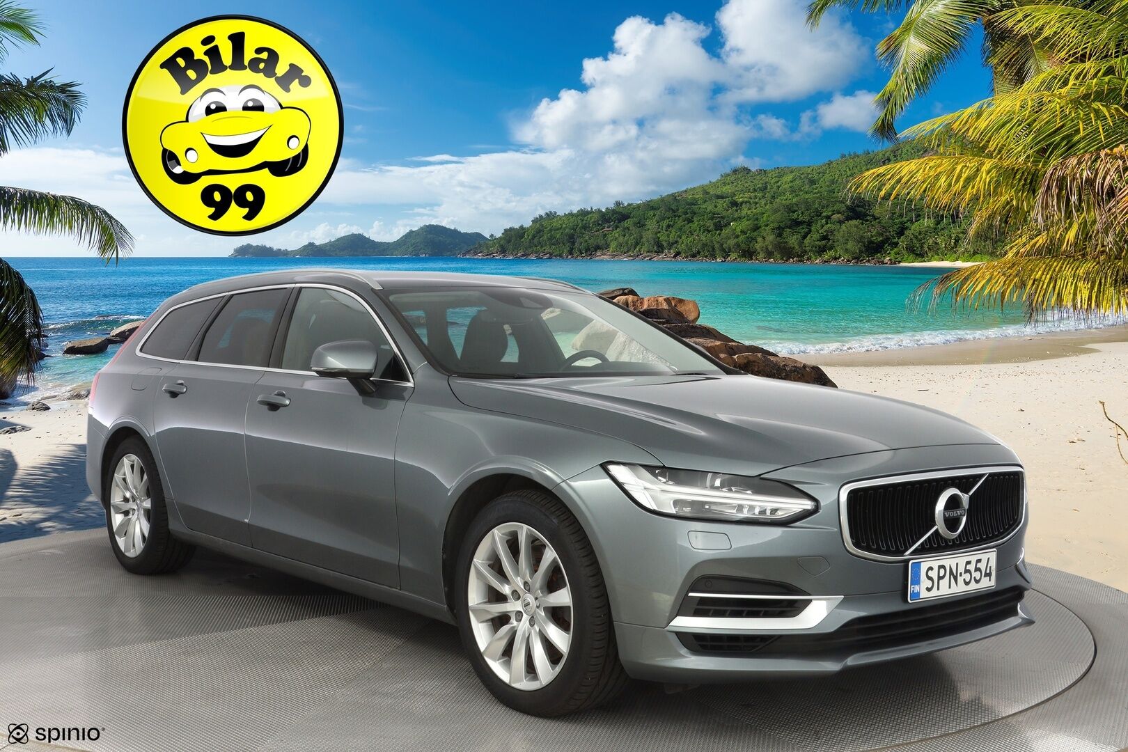 Volvo V90 2018 T8 AWD Momentum aut *Webasto / Adapt. vak / Koukku / Keyless / Sähkökontti* - Jakohihna vaihdettu / Merkkihuollettu / Viimeisin huolto 162tkm