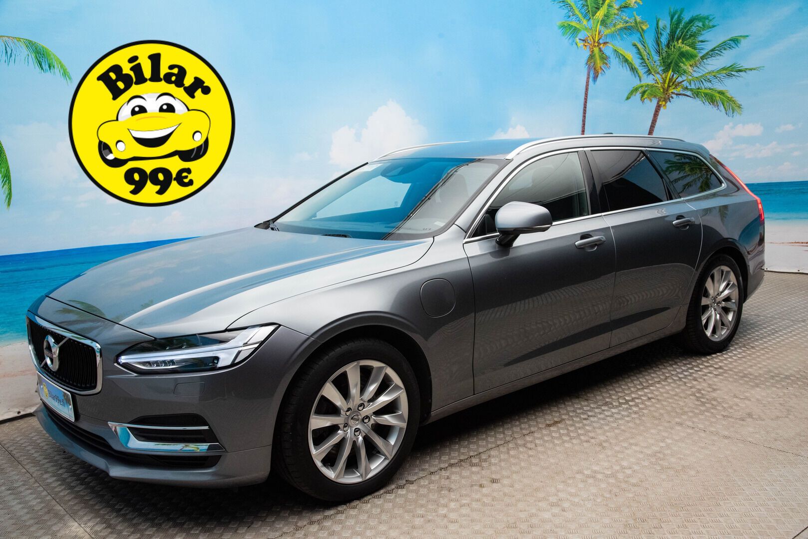 Volvo V90 2018 T8 AWD Momentum aut** Webasto / Adapt. vak / Koukku / Keyless / Sähk. takaluukku - Auto matkalla myymälään!