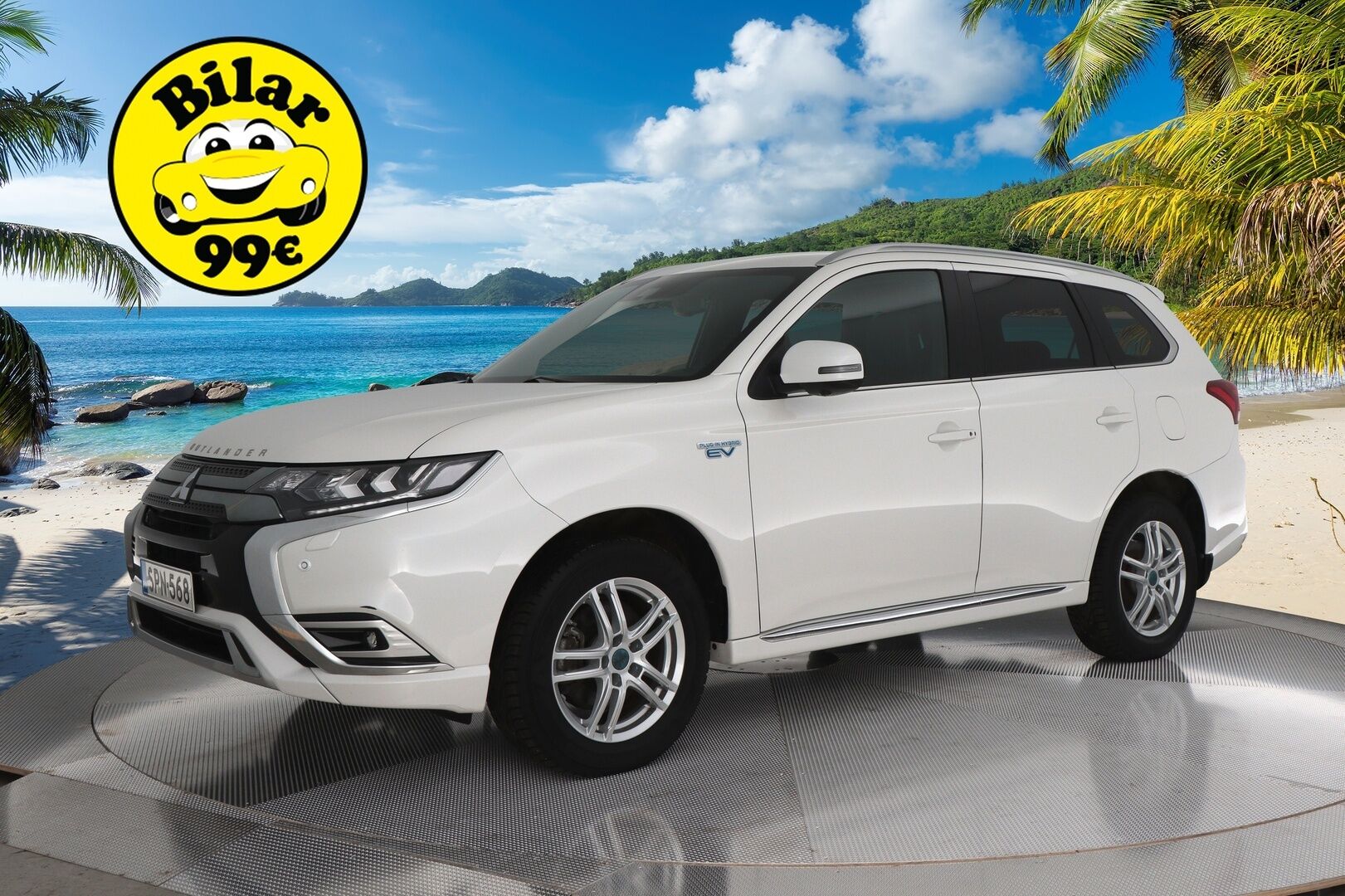 MITSUBISHI OUTLANDER PHEV 2021 Instyle Business X 4WD * ACC / 360-kamera / P.Kamera / Lisälämmitin / Lane assist / Ratinlämmitin * - HULLUT JOULUT KORKOTARJOUS 2,49% 