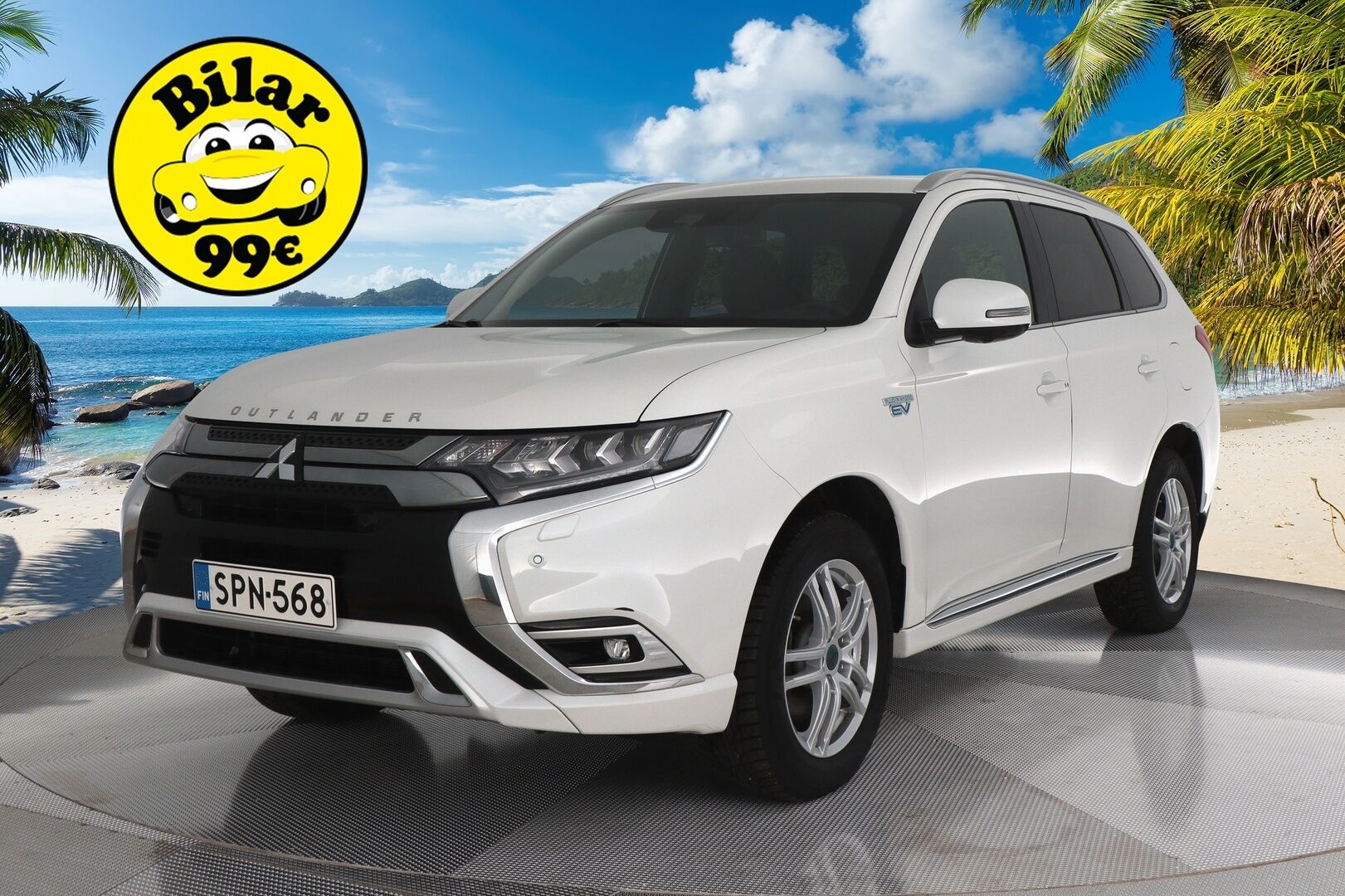 MITSUBISHI OUTLANDER PHEV 2021 Instyle Business X 4WD * ACC / 360-kamera / P.Kamera / Lisälämmitin / Lane assist / Ratinlämmitin * - HULLUT JOULUT KORKOTARJOUS 2,49% 