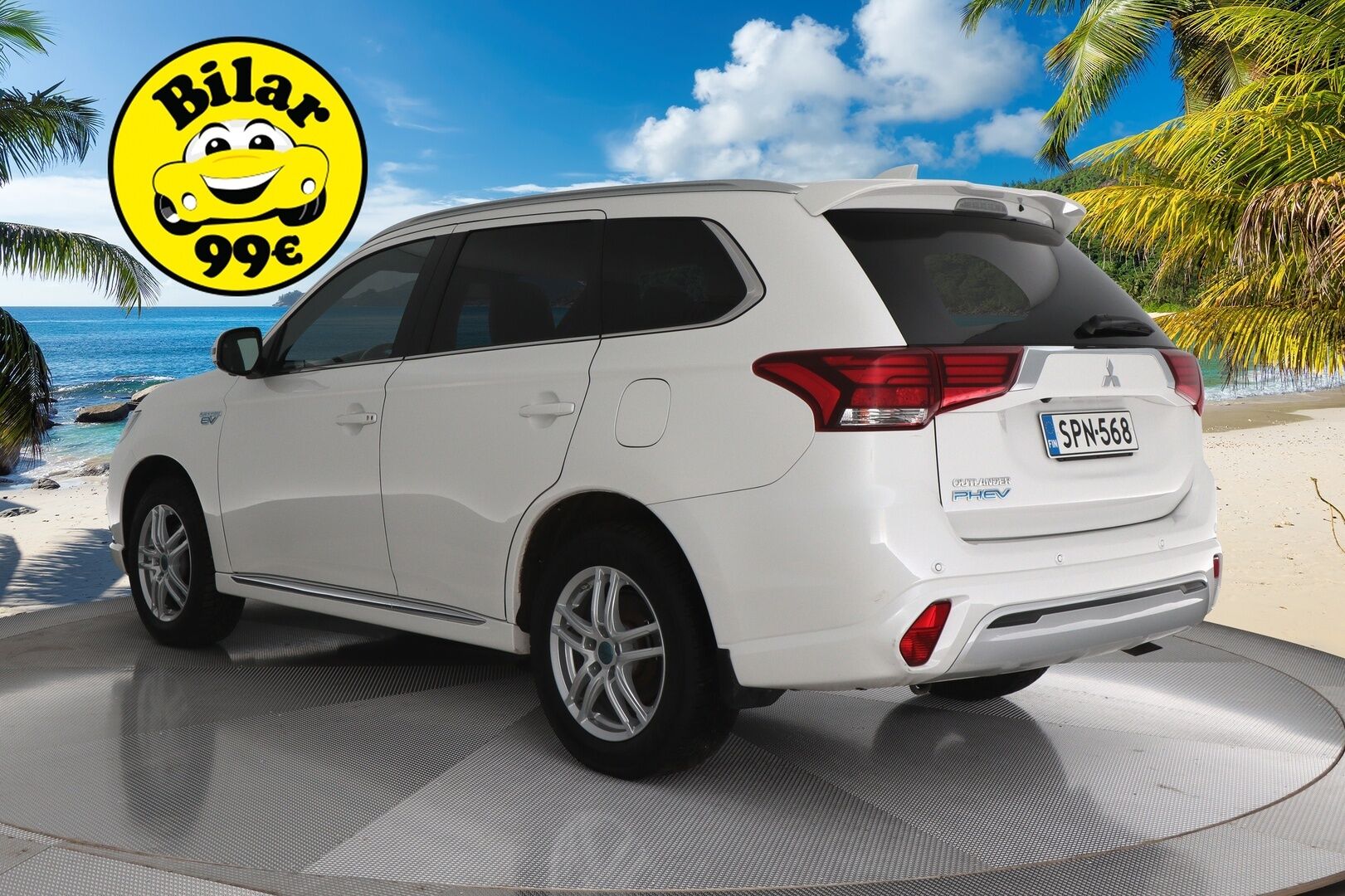 MITSUBISHI OUTLANDER PHEV 2021 Instyle Business X 4WD * ACC / 360-kamera / P.Kamera / Lisälämmitin / Lane assist / Ratinlämmitin * - HULLUT JOULUT KORKOTARJOUS 2,49% 