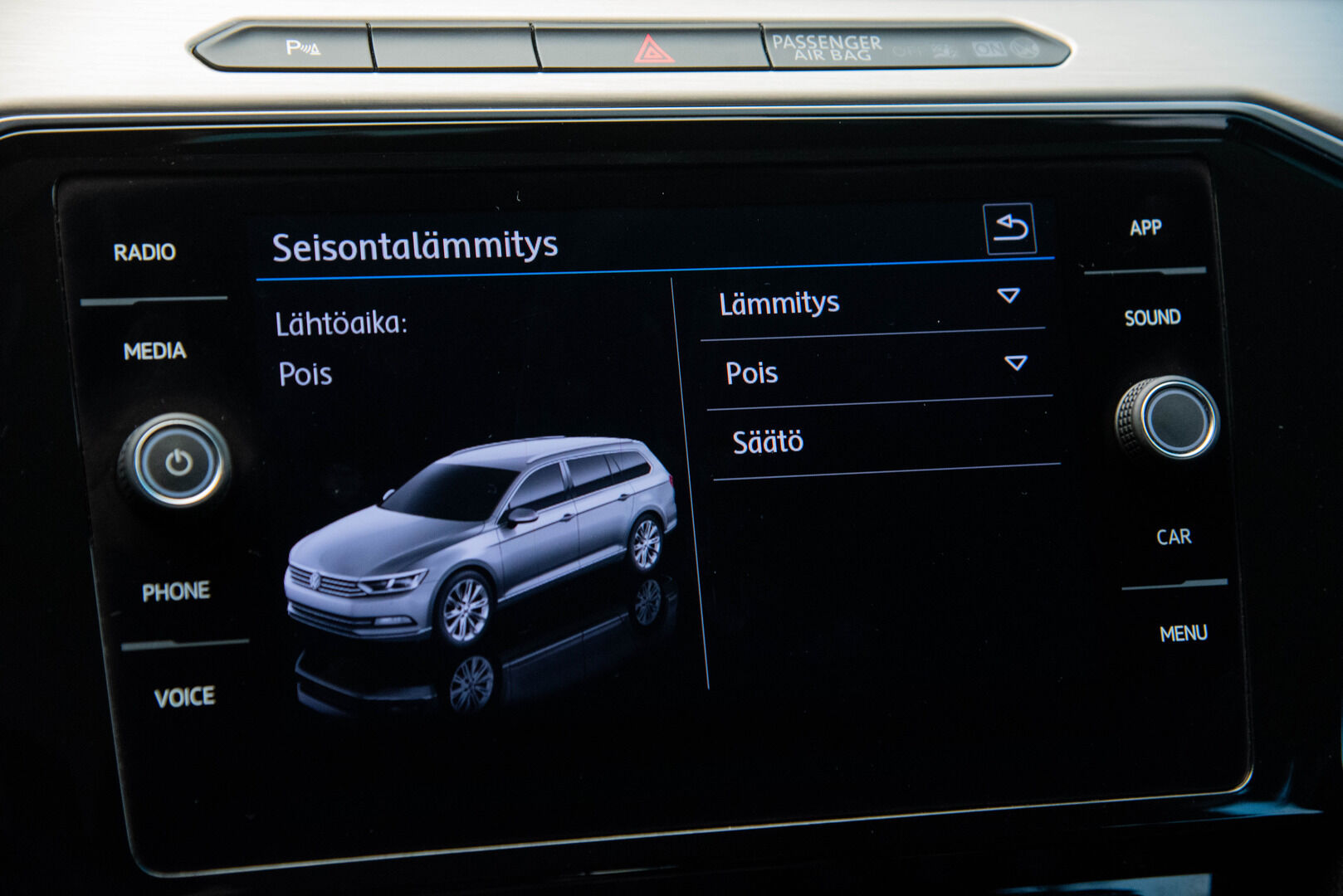 VOLKSWAGEN PASSAT 2018 Variant GTE Plug-In Hybrid 160 kW (218 hv) DSG-automaatti - | Adapt. Vak. | Digimitttaristo | Alletaittuva koukku | Navi | Webasto | Uudemman mallin näyttö! | Jakopää tehty! | 2x renkaat&vanteet |