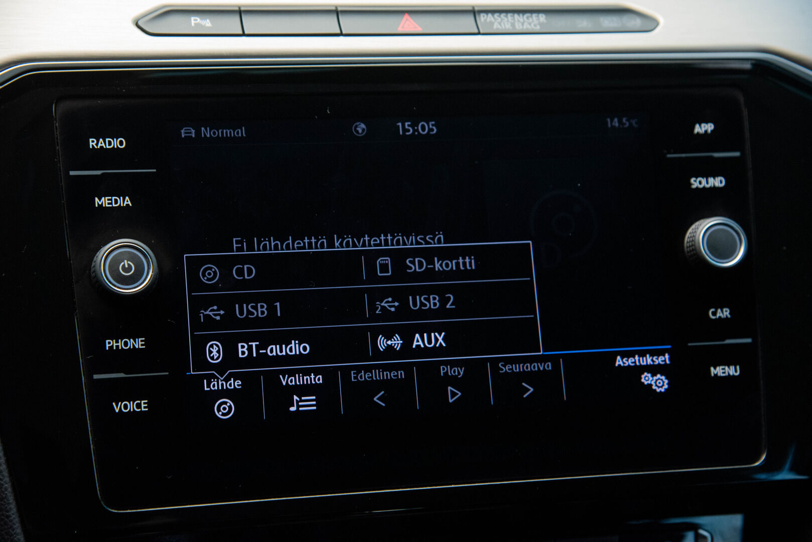 VOLKSWAGEN PASSAT 2018 Variant GTE Plug-In Hybrid 160 kW (218 hv) DSG-automaatti - | Adapt. Vak. | Digimitttaristo | Alletaittuva koukku | Navi | Webasto | Uudemman mallin näyttö! | Jakopää tehty! | 2x renkaat&vanteet |
