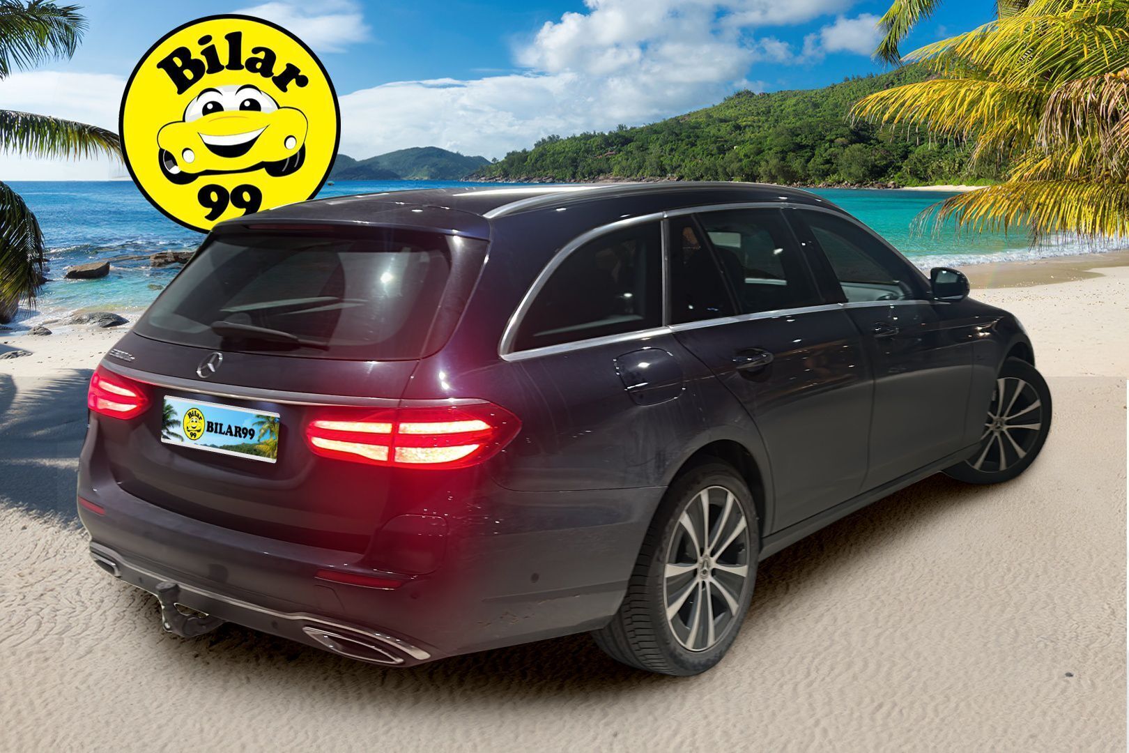 MERCEDES-BENZ E 2020 300 de A Business Avantgarde Edition EQ Power * Distronic+ / Peruutuskamera / Vetokoukku / Puolinahkasisusta / Sähköpenkit - 2x Renkaat alkuperäisvantein / Juuri tullut Tampereelle!