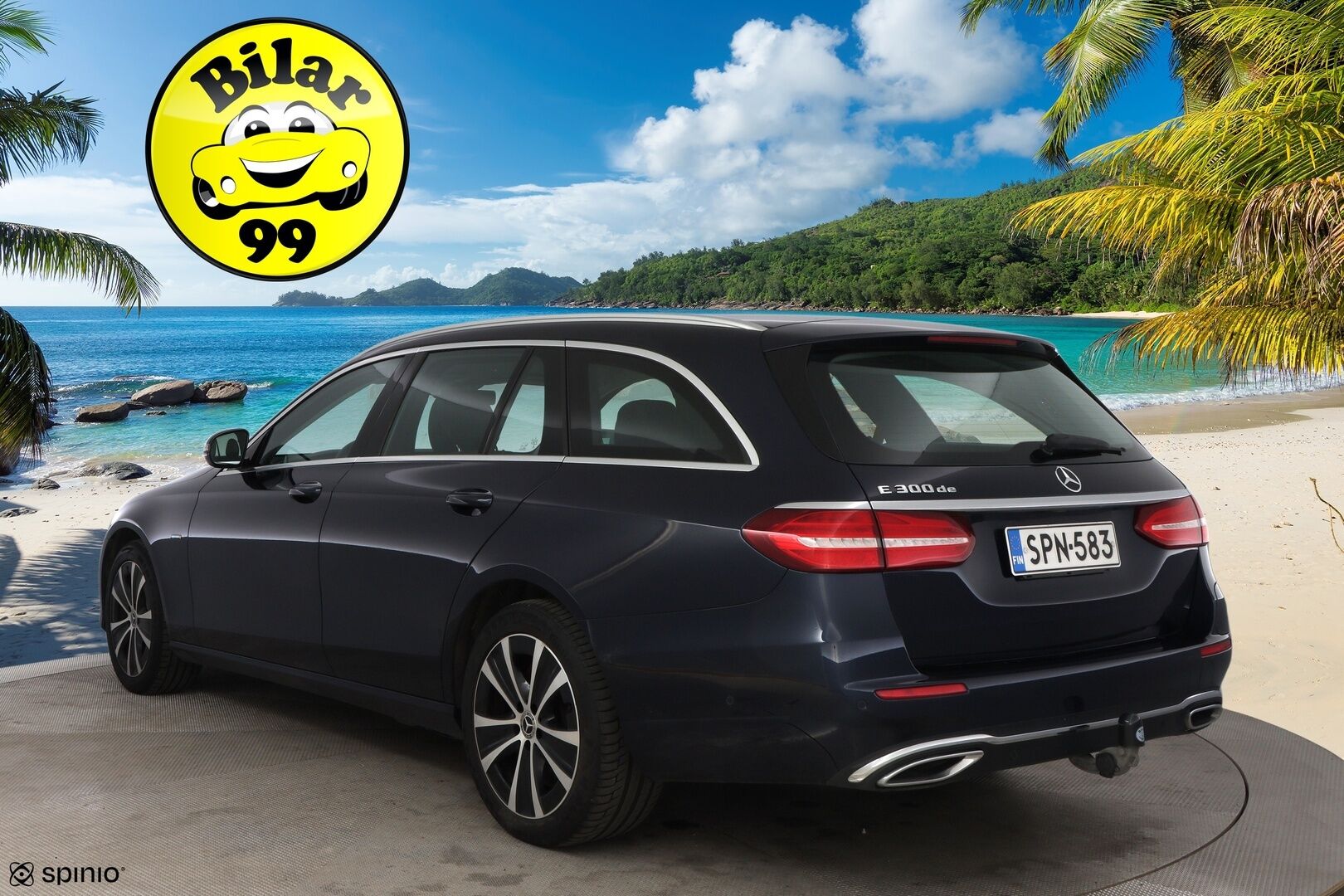 MERCEDES-BENZ E 2020 300 de A Business Avantgarde Edition EQ Power * Distronic+ / Peruutuskamera / Vetokoukku / Puolinahkasisusta / Sähköpenkit - 2x Renkaat alkuperäisvantein / Juuri tullut Tampereelle!