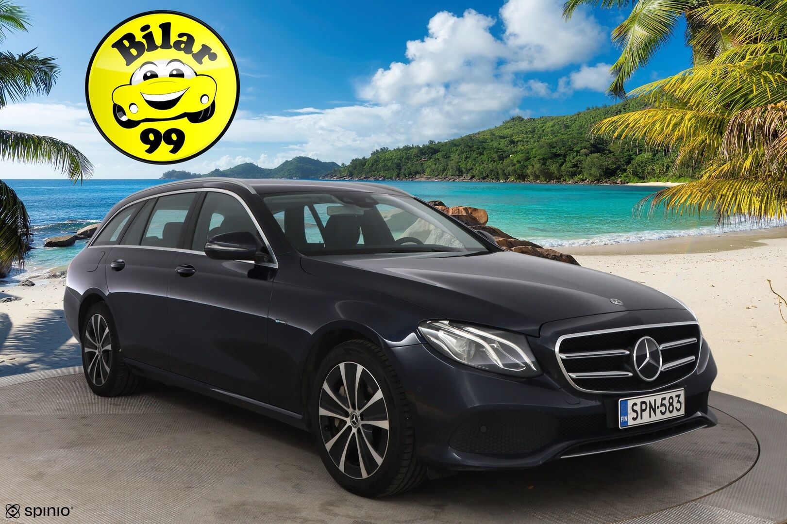 MERCEDES-BENZ E 2020 300 de A Business Avantgarde Edition EQ Power * Distronic+ / Peruutuskamera / Vetokoukku / Puolinahkasisusta / Sähköpenkit - 2x Renkaat alkuperäisvantein / Juuri tullut Tampereelle!