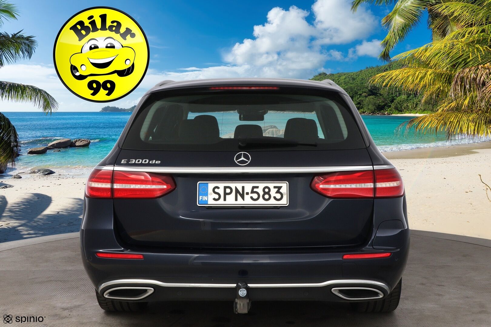 MERCEDES-BENZ E 2020 300 de A Business Avantgarde Edition EQ Power * Distronic+ / Peruutuskamera / Vetokoukku / Puolinahkasisusta / Sähköpenkit - 2x Renkaat alkuperäisvantein / Juuri tullut Tampereelle!