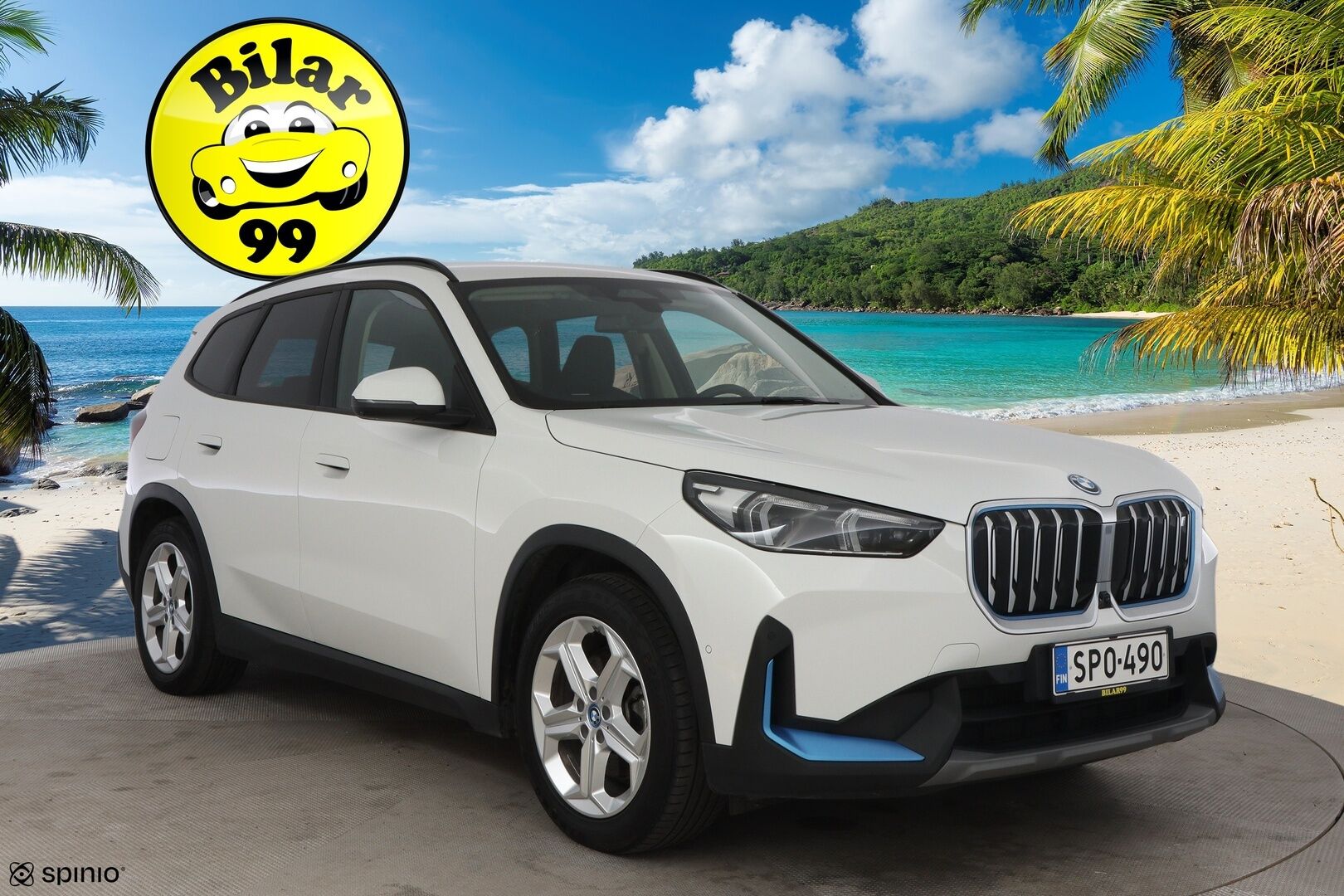 BMW iX1 2023 xDrive30 - 3,99 % KORKOTARJOUS TÄHÄN AUTOON - Adapt.vakkari / Harman&Kardon / HUD / Vetokoukku / 360° kamera / Muistipenkki / Adapt.LED / Juuri saapunut!