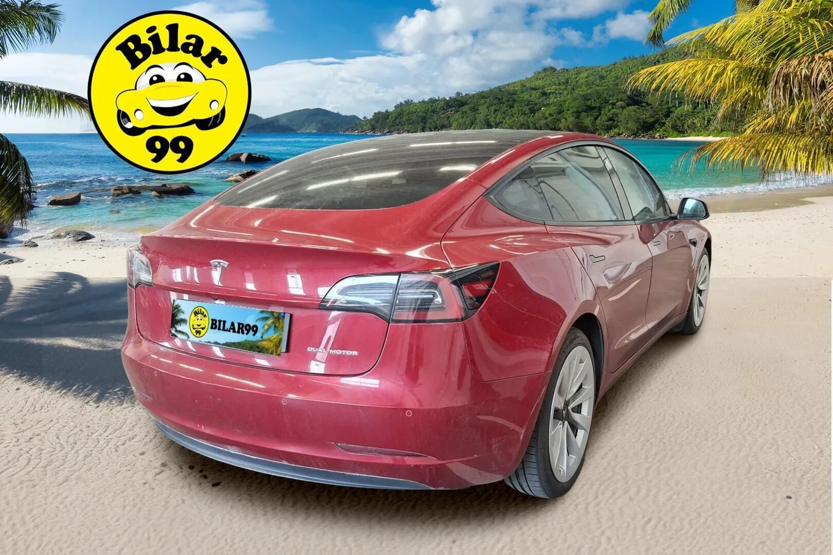 Tesla Model 3 2021 Long Range Dual Motor AWD - * EAP | ILP | Premium audio | Esilämmitys | Nahkasisusta | Matrix-Led | Lasikatto | P.kamerat | Ratinlämmitin | Sähkösäädöt | 2x-renkaat *