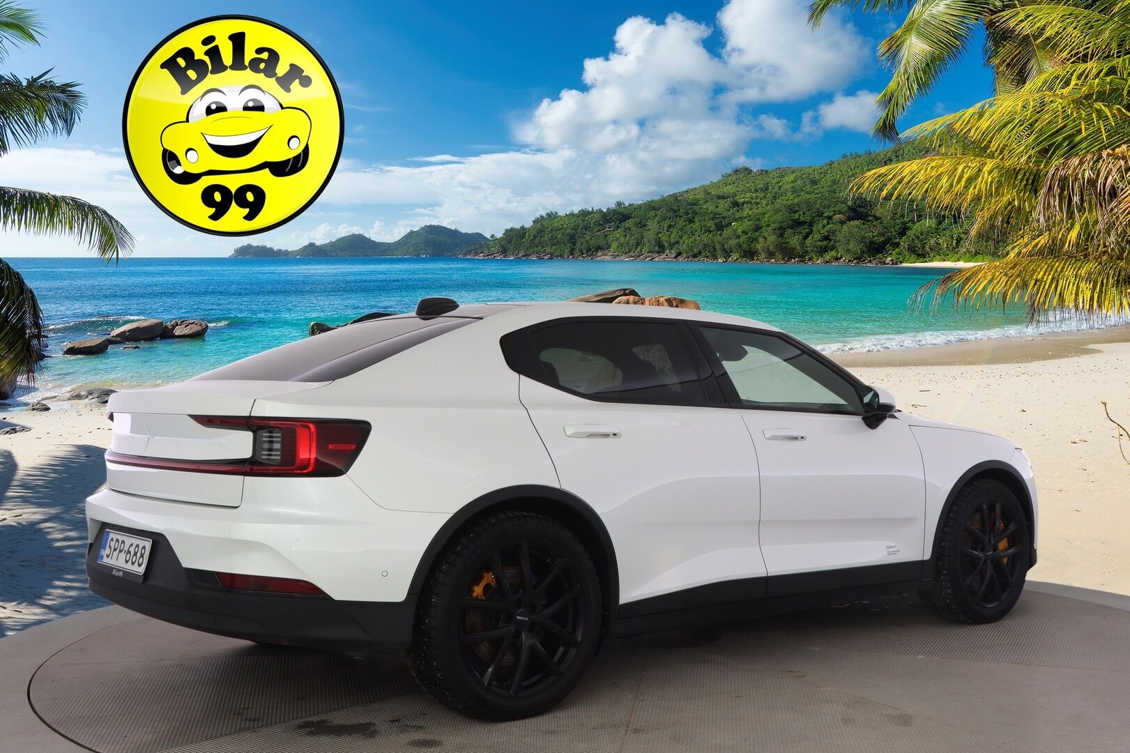 Polestar 2 2021 Performance Long Range Dual Motor 350kW, 78kWh *Pilot assist / H&K / ACC / 360 Kamera / Lasikatto / 2x Vanteet/ Koukku* - *Vetokoukku / Akku kuntotarkastettu / Kahdet renkaat vantein*