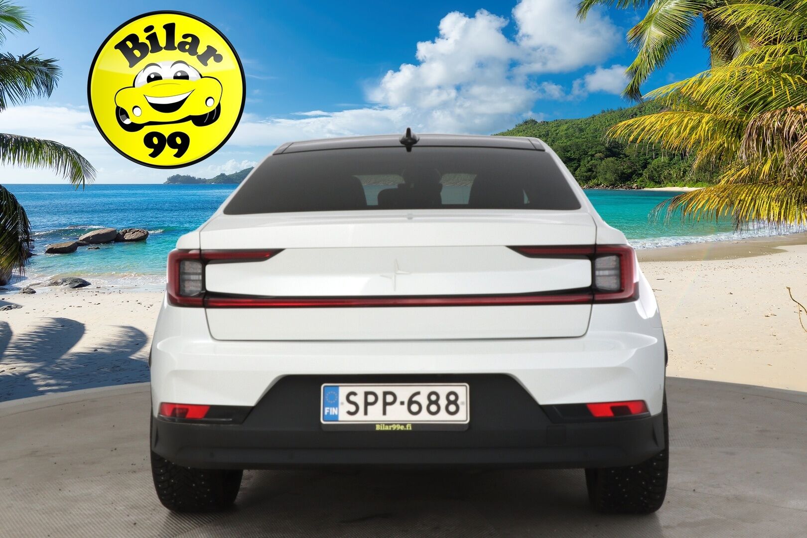 Polestar 2 2021 Performance Long Range Dual Motor 350kW, 78kWh *Pilot assist / H&K / ACC / 360 Kamera / Lasikatto / 2x Vanteet/ Koukku* - *Akkukuntotarkastettu / Kahdet renkaat vantein*