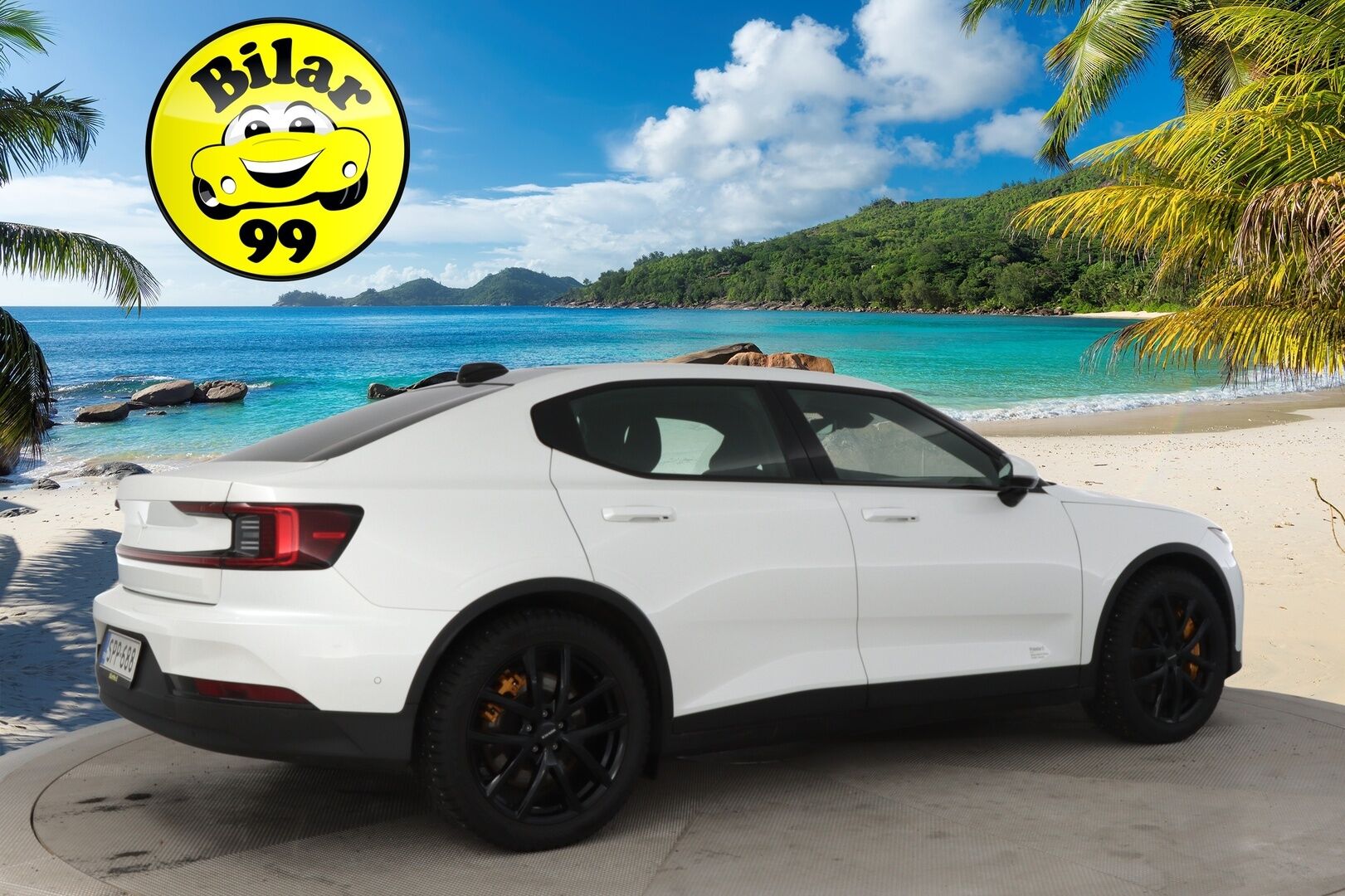 Polestar 2 2021 Performance Long Range Dual Motor 350kW, 78kWh *Pilot assist / H&K / ACC / 360 Kamera / Lasikatto / 2x Vanteet/ Koukku* - *Akkukuntotarkastettu / Kahdet renkaat vantein*