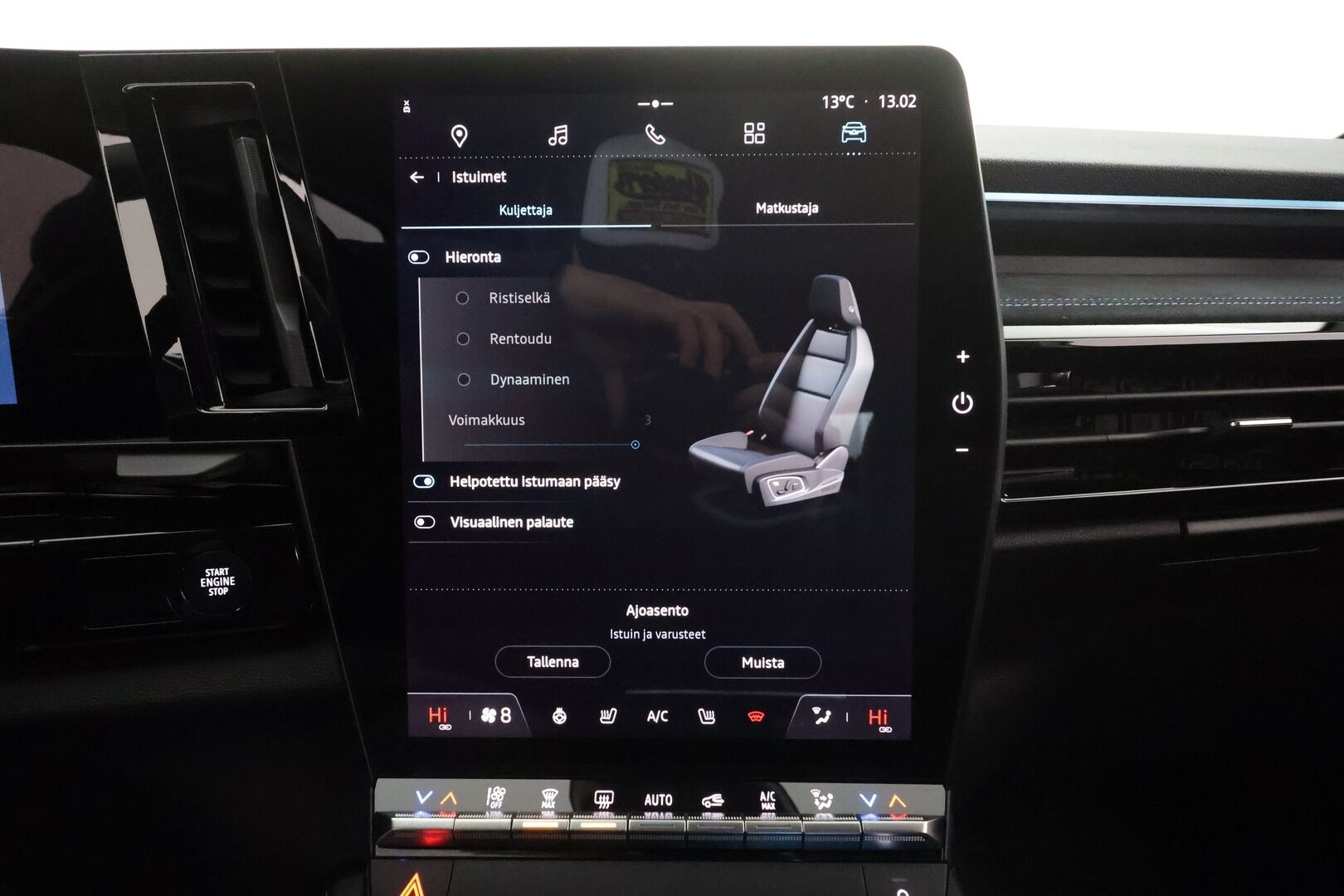 Renault Austral 2024 E-Tech full hybrid 200 techno esprit Alpine * ACC / LED / Sisätilanlämmitin / P.Kamera / Sähköpenkit / Navi * - Suomi-auto / Kahdet renkaat aluvanteilla / Merkkihuollot