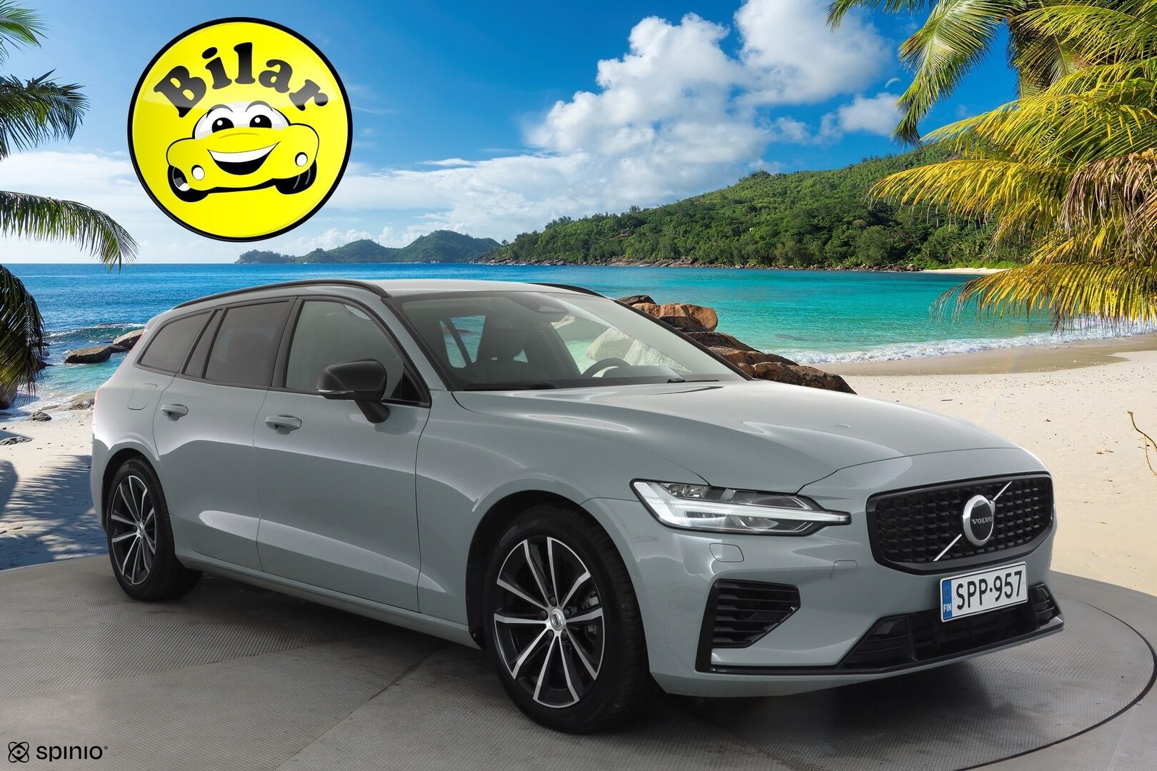 Volvo V60 2024 T8 AWD Long Range High Performance Plus Dark aut - | Pilot assist | Koukku | Full LED | P.Kamera | Muistipenkit | High Performance audio | Keyless | Sporttinahat | Apple&Android | 1.Om Suomi-auto | Kahdet Renkaat | Merkkihuollettu |
