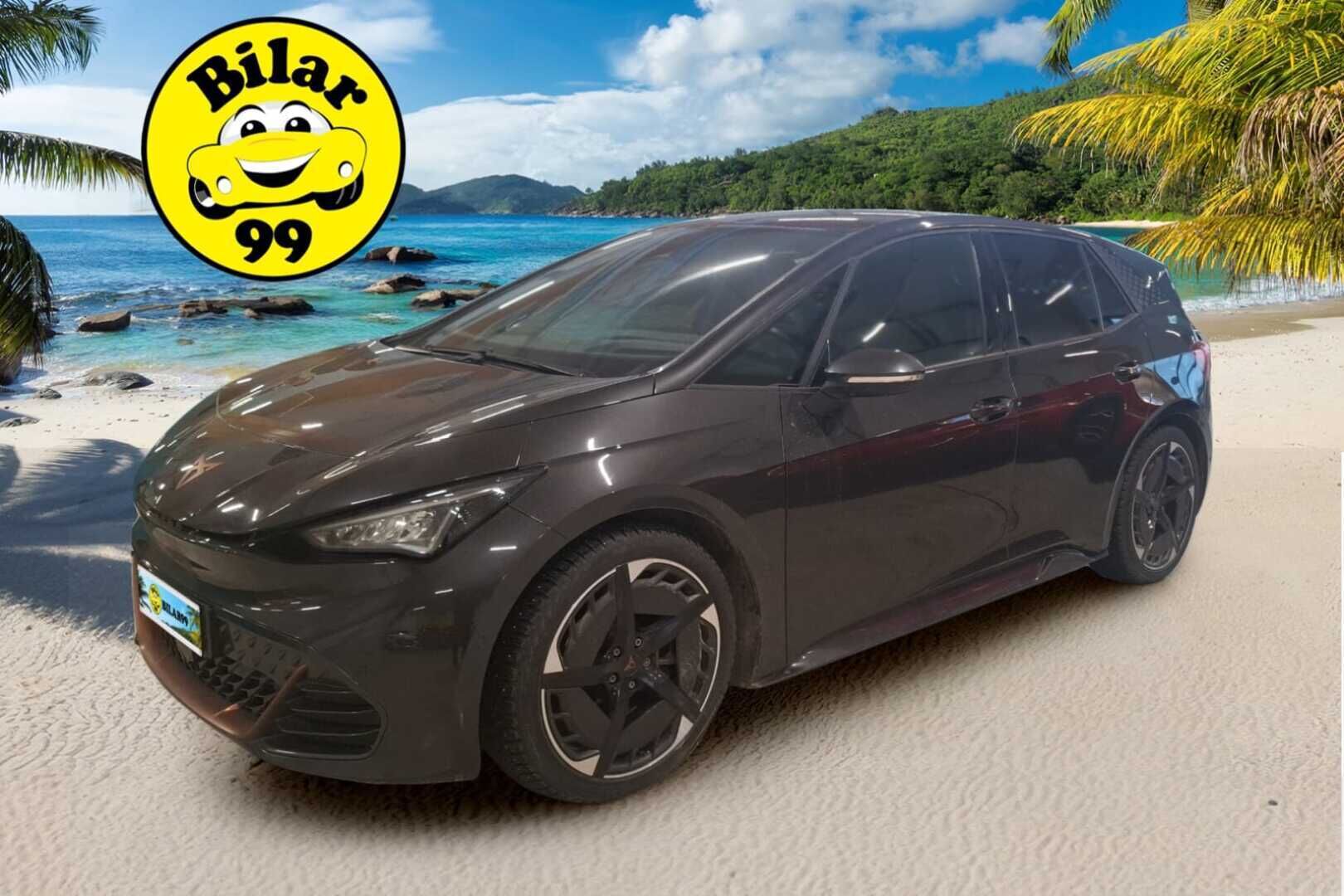 CUPRA Born 2022 150 kW 58 kWh * ACC / Kamera / Hierova penkki / LED / HUD * - Kahdet renkaat alumiinivanteilla - HULLUT VÄLIPÄIVÄT KORKOTARJOUS 2,49%