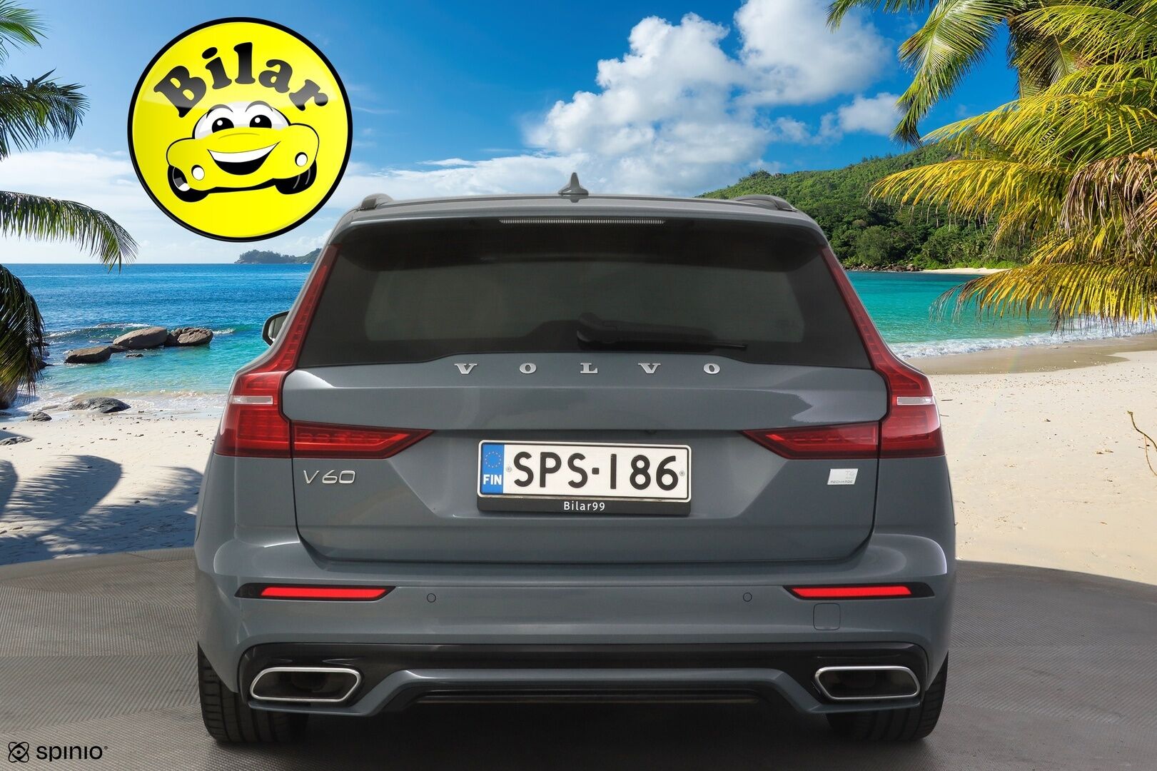 Volvo V60 2022 T6 AWD Long Range Plus Dark aut - KATSO VARUSTEET | ACC | R-Design sisä- ja ulkopaketti | Koukku | P.kamera | Ratinlämmitin | Sähk. Luukku | 