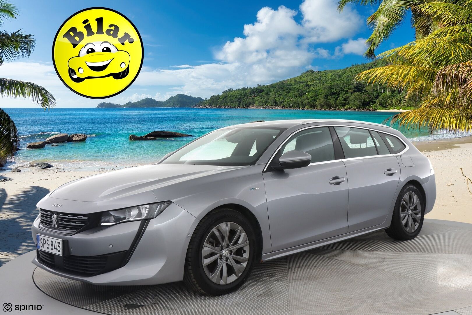 PEUGEOT 508 2020 SW Allure Hybrid 225 EAT8-aut - | Adapt. vakkari | P.Kamera | Puolinahat | P.Kamera | Navi  