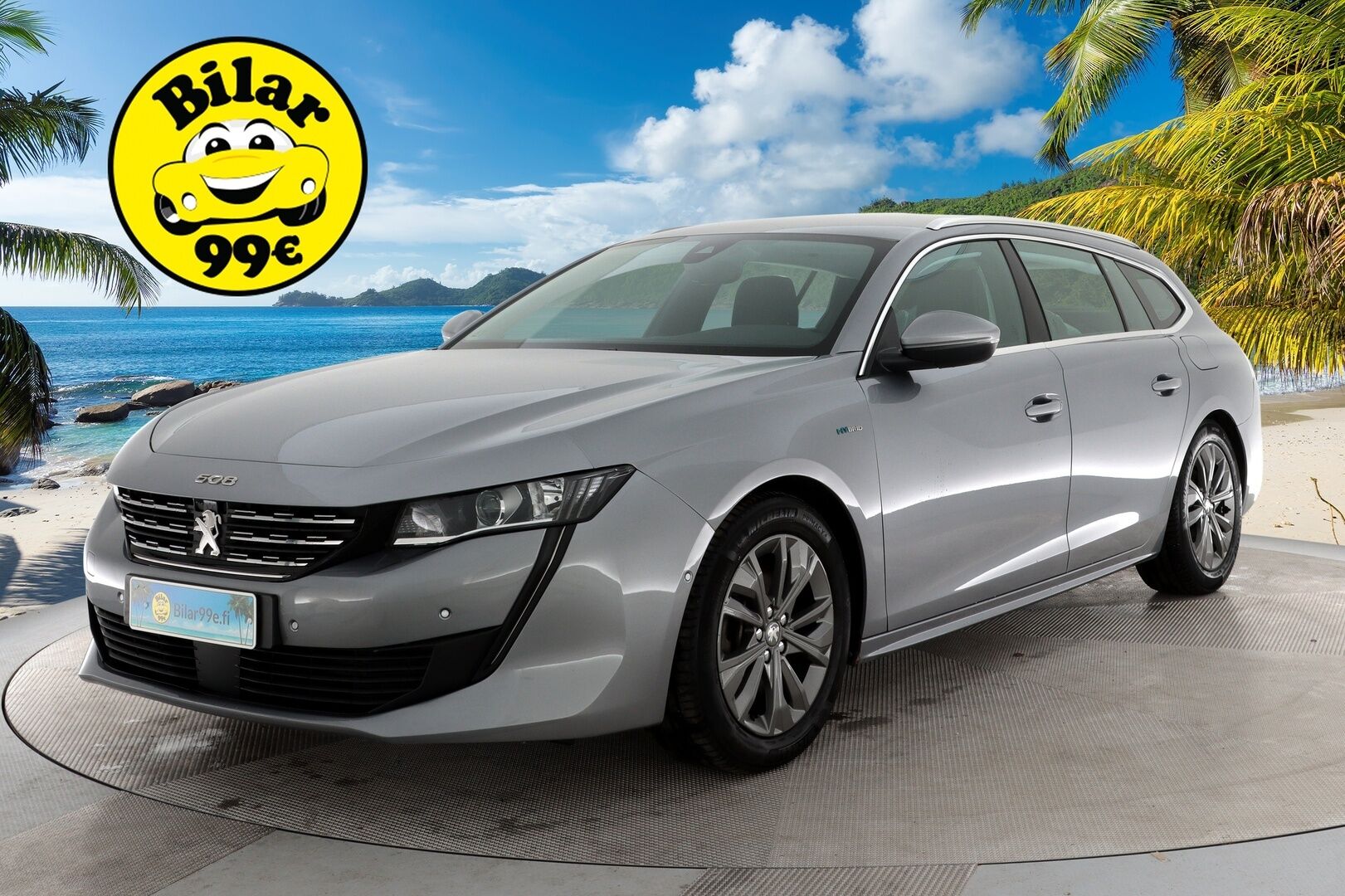 PEUGEOT 508 2020 SW Allure Hybrid 225 EAT8-aut *Adapt. vakkari / P.Kamera / Puolinahat / P.Kamera / Navi! *