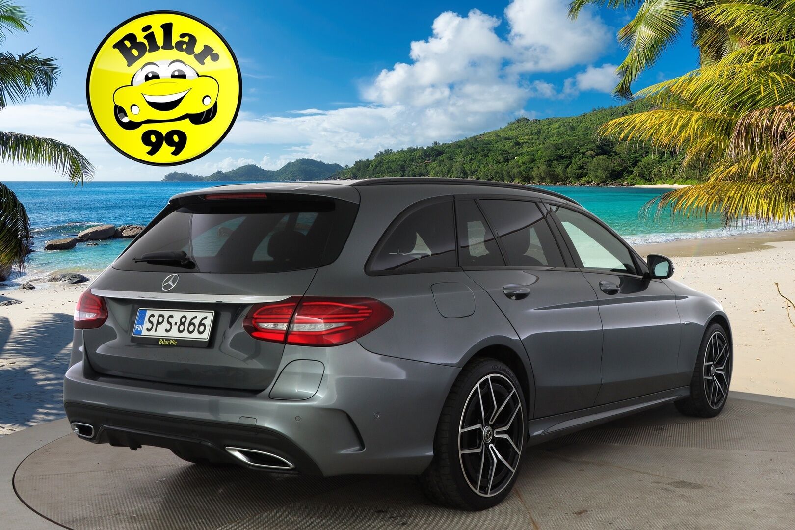 MERCEDES-BENZ C 2020 300 de T A EQ Power AMG *Adapt.Vakkari / Multibeam / Navi / Muistinahat / P.Kamera / BLIS / Koukku! * - JUURI SAAPUNUT *Upea / Taloudellinen / Farmari*
