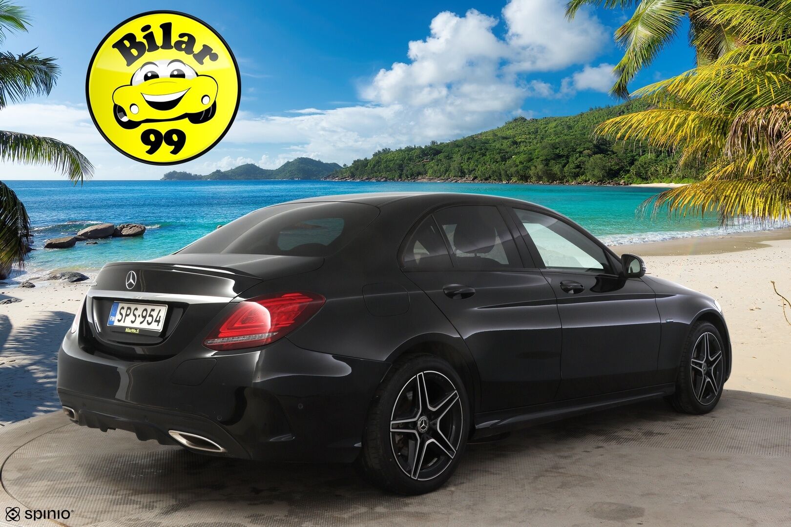 Mercedes-Benz C 2021 300 e A Business AMG Edition EQ Power * Burmester / Digimittaristo / ACC / Peruutuskamera / AMG / Koukku * - 3,99 % KORKOTARJOUS TÄHÄN AUTOON - Todella maltillisilla kilometreillä ja kovalla varustetasolla oleva yksilö! 