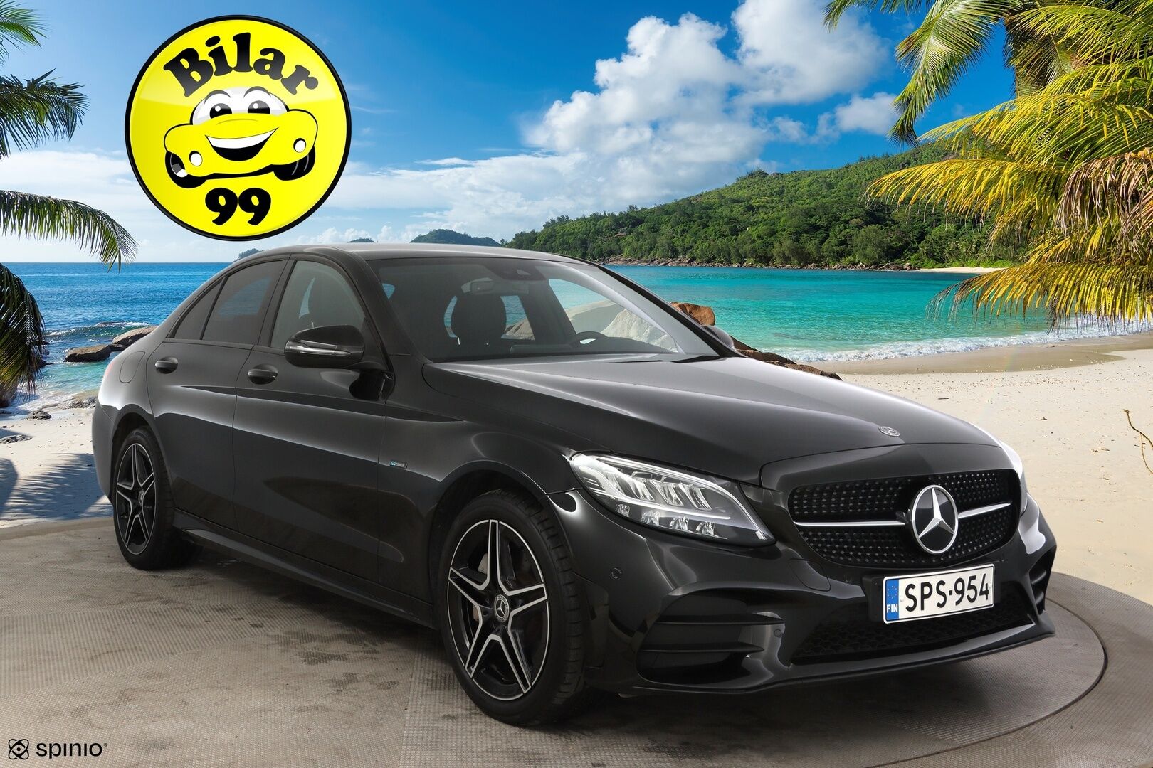 Mercedes-Benz C 2021 300 e A Business AMG Edition EQ Power * Burmester / Digimittaristo / ACC / Peruutuskamera / AMG / Koukku * - 3,99 % KORKOTARJOUS TÄHÄN AUTOON - Todella maltillisilla kilometreillä ja kovalla varustetasolla oleva yksilö! 