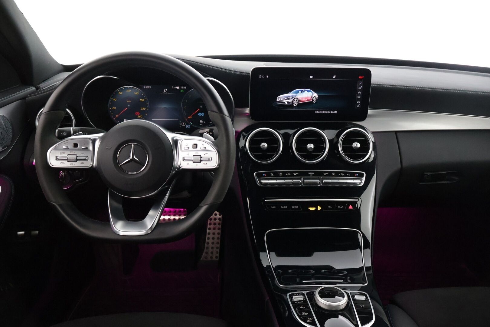Mercedes-Benz C 2021 300 e A Business AMG Edition EQ Power * Burmester / Digimittaristo / ACC / Peruutuskamera / AMG / Koukku * - 3,99 % KORKOTARJOUS TÄHÄN AUTOON - Todella maltillisilla kilometreillä ja kovalla varustetasolla oleva yksilö! 