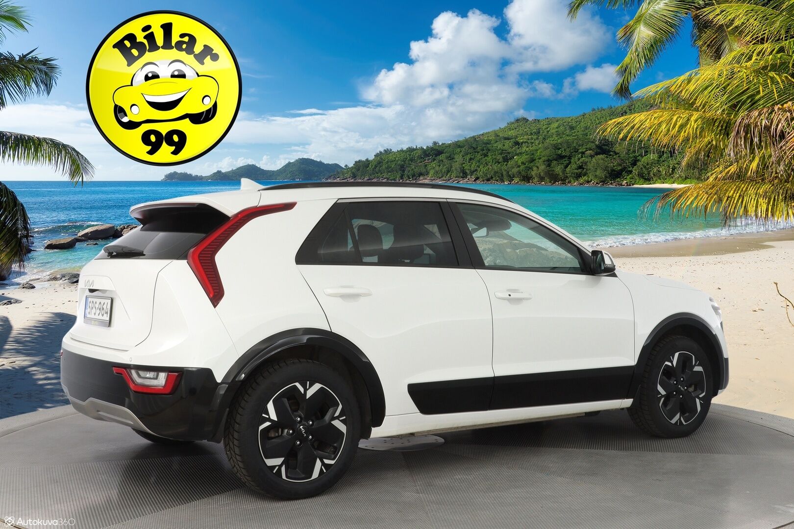 KIA NIRO 2023 Electric EX Business 64 kWh 204 hv *ACC / Kaistavahti / Keyless / Navi / Apple&Android / P.kamera / LED* - 3,99 % KORKOTARJOUS TÄHÄN AUTOON - Merkkihuollettu / Facelift / Hyvät varusteet!