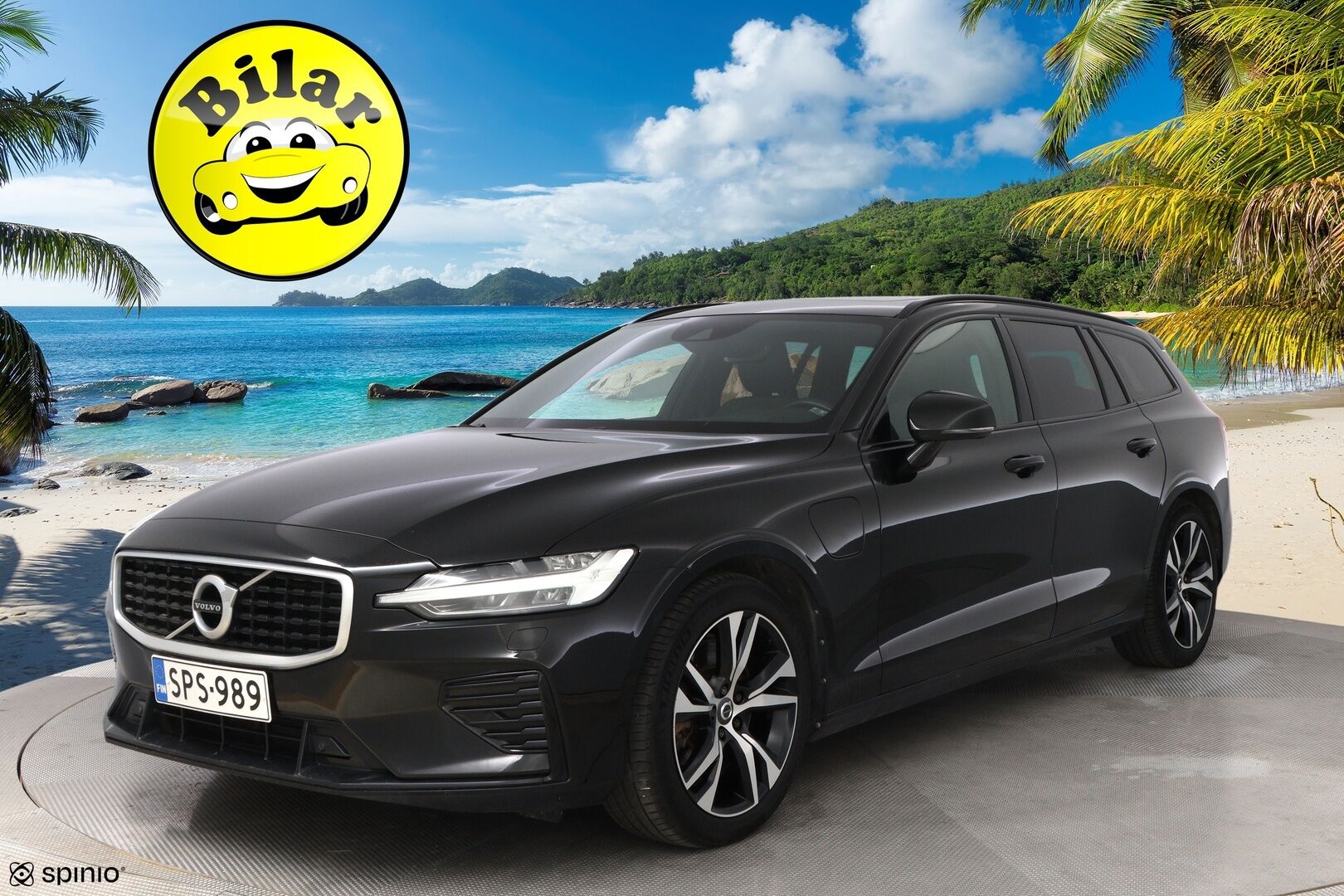 Volvo V60 2019 T8 AWD R-Design aut - Webasto | ACC | Nahka-Alcantara | Panorama | Peruutuskamera | Full LED | Sähköluukku | Huippuvarusteet | Juuri tullut Tampereelle!