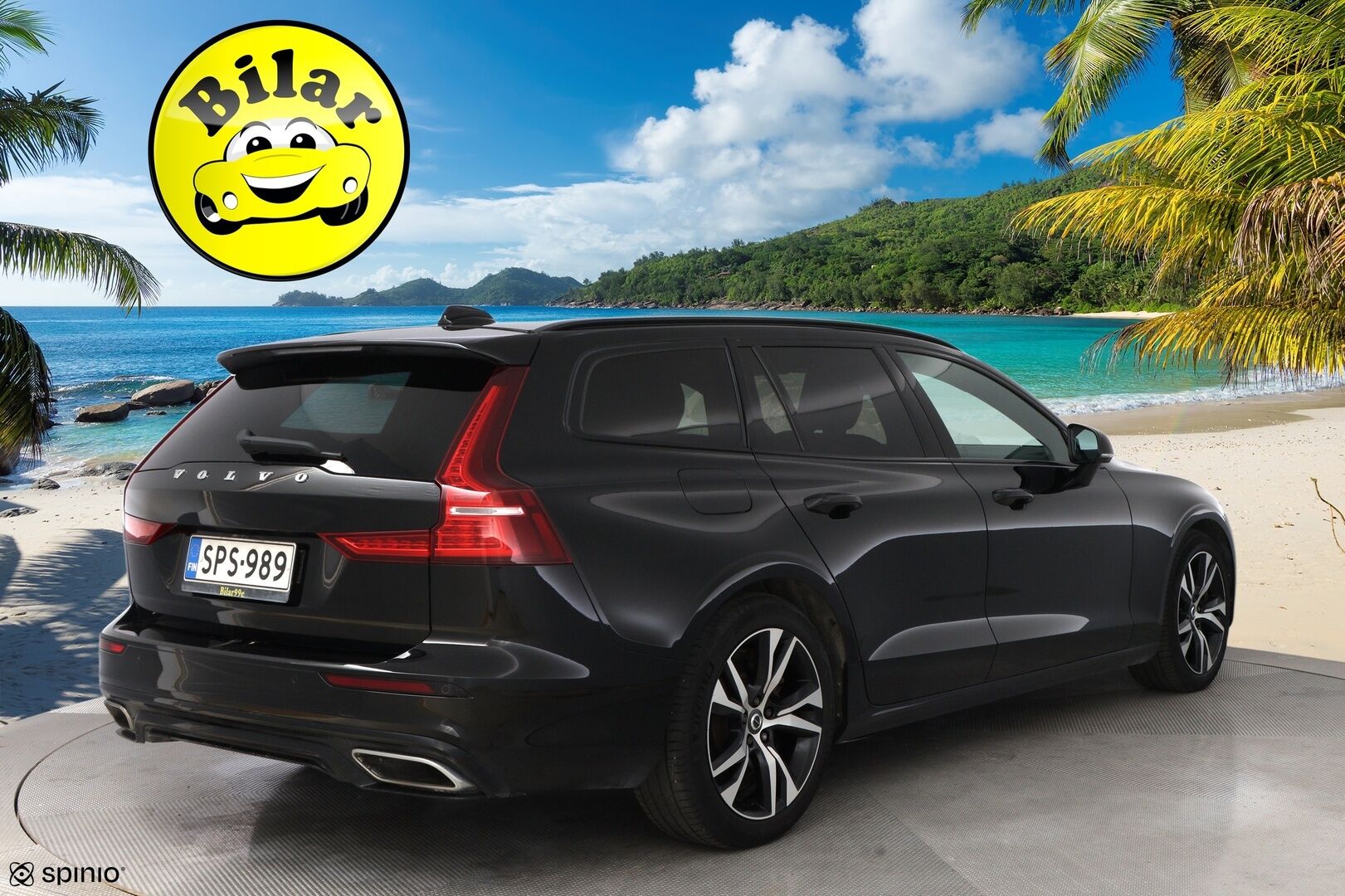 Volvo V60 2019 T8 AWD R-Design aut - Webasto | ACC | Nahka-Alcantara | Panorama | Peruutuskamera | Full LED | Sähköluukku | Huippuvarusteet | Juuri tullut Tampereelle!