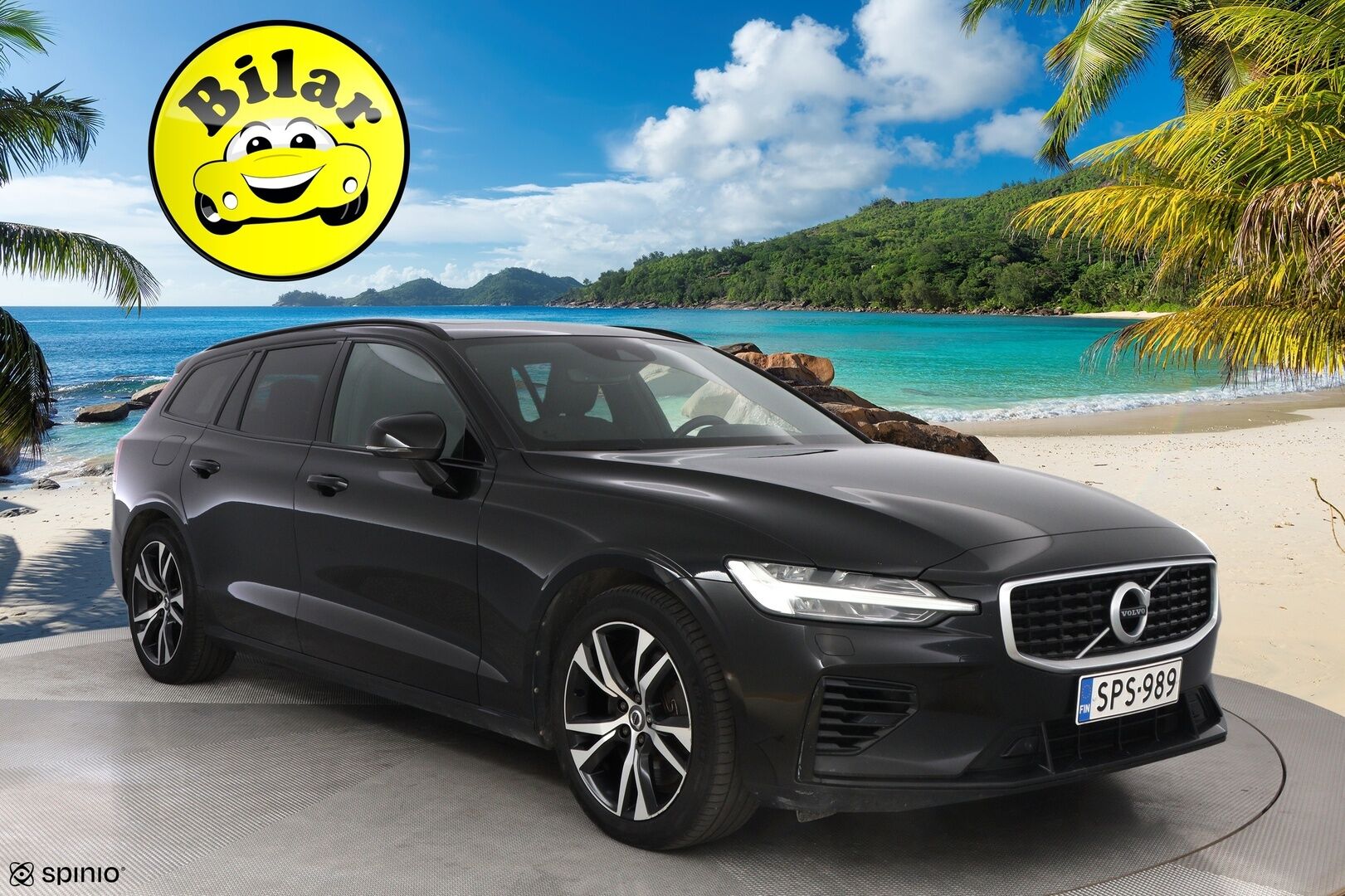 Volvo V60 2019 T8 AWD R-Design aut - Webasto | ACC | Nahka-Alcantara | Panorama | Peruutuskamera | Full LED | Sähköluukku | Huippuvarusteet | Juuri tullut Tampereelle!